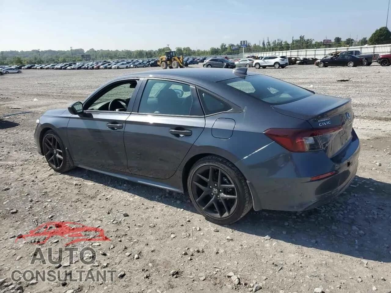 2025 HONDA CIVIC Damaged VIN 2HGFE2F55SH578685 – rear exterior 2025 HONDA CIVIC Damaged VIN 2HGFE2F55SH578685 – rear exterior