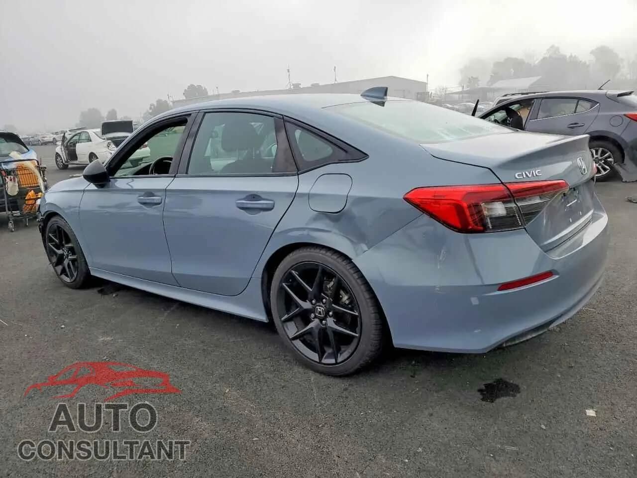 2022 HONDA CIVIC Damaged VIN 2HGFE2F56NH594284 – rear exterior 2022 HONDA CIVIC Damaged VIN 2HGFE2F56NH594284 – rear exterior