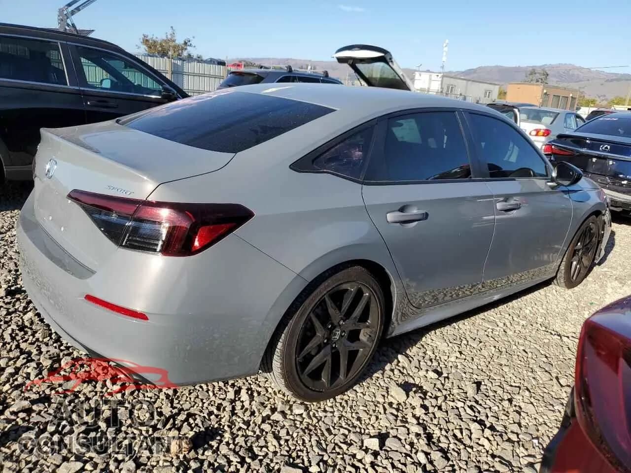 2025 HONDA CIVIC Damaged VIN 2HGFE2F57SH531299 – side profile 2025 HONDA CIVIC Damaged VIN 2HGFE2F57SH531299 – side profile