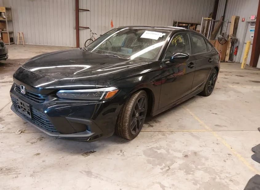 2023 HONDA Civic Used VIN 2HGFE2F59PH501406 – engine bay 2023 HONDA Civic Used VIN 2HGFE2F59PH501406 – engine bay