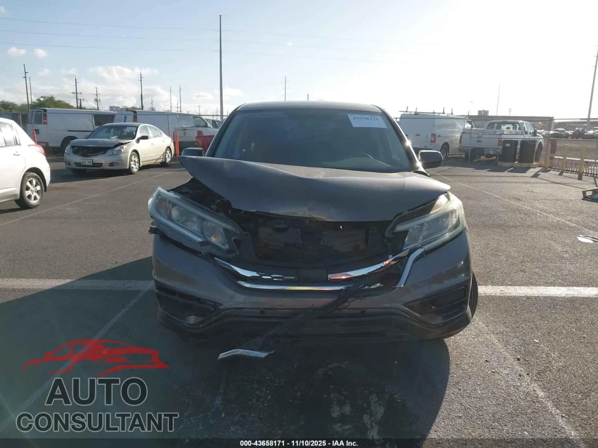 2015 HONDA CR-V Damaged VIN 2HKRM3H31FH504502 – photo 12 2015 HONDA CR-V Damaged VIN 2HKRM3H31FH504502 – photo 12