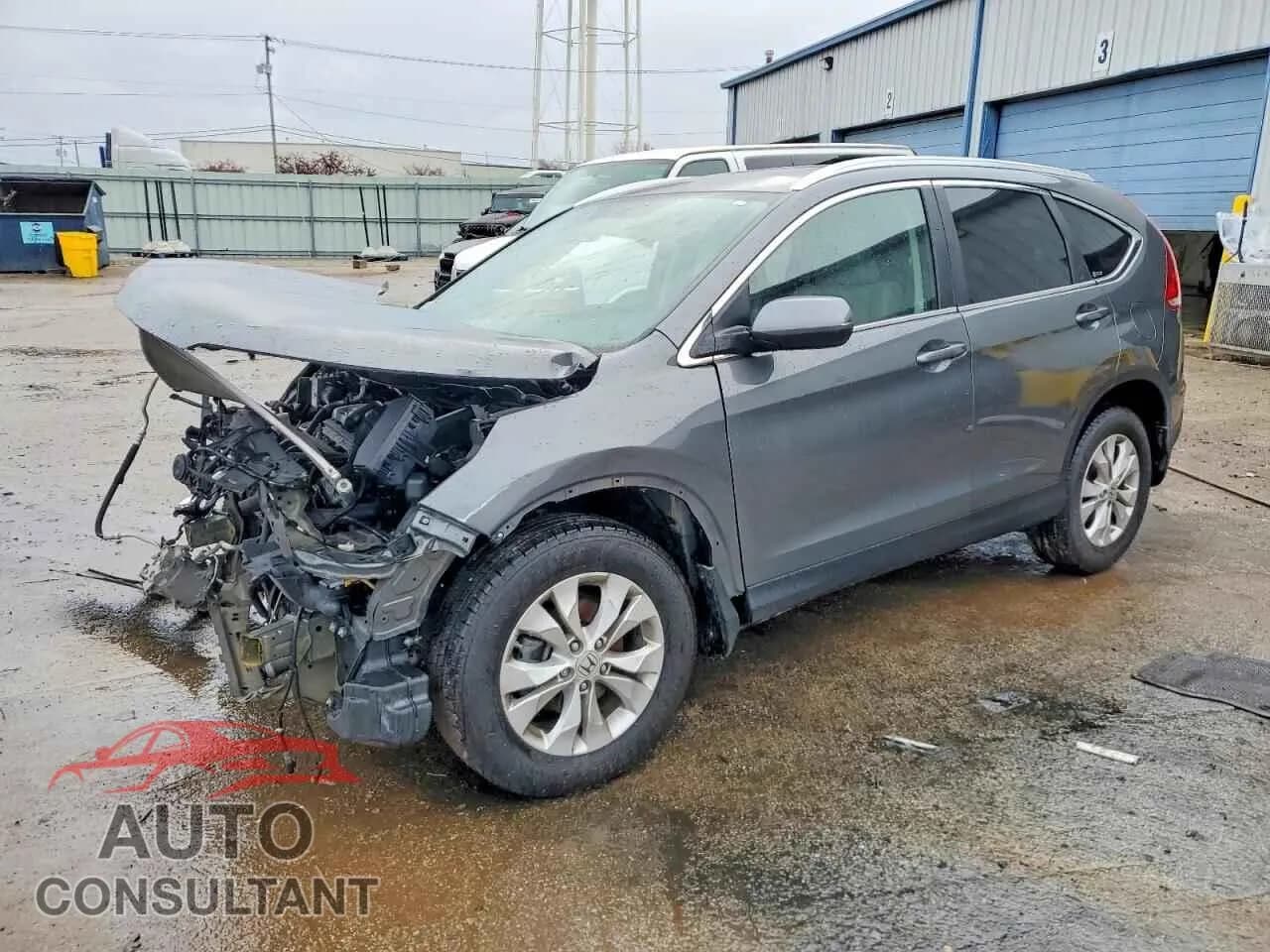 2012 HONDA CRV Damaged VIN 2HKRM4H7XCH630538 – front exterior 2012 HONDA CRV Damaged VIN 2HKRM4H7XCH630538 – front exterior