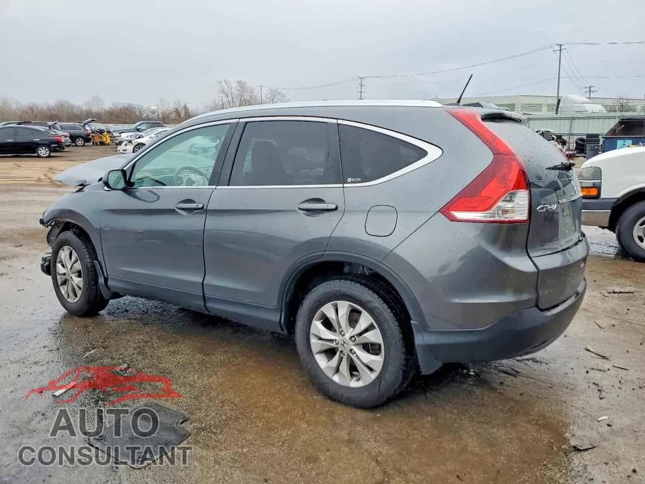 2012 HONDA CRV Damaged VIN 2HKRM4H7XCH630538 – rear exterior 2012 HONDA CRV Damaged VIN 2HKRM4H7XCH630538 – rear exterior