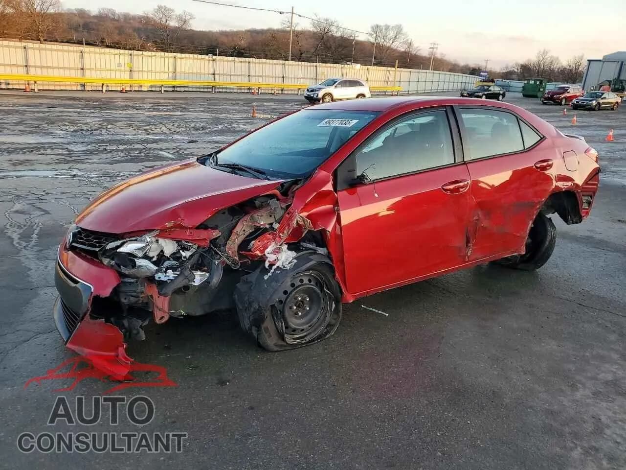 2014 TOYOTA COROLLA Damaged VIN 2T1BURHE0EC098865 – front exterior 2014 TOYOTA COROLLA Damaged VIN 2T1BURHE0EC098865 – front exterior