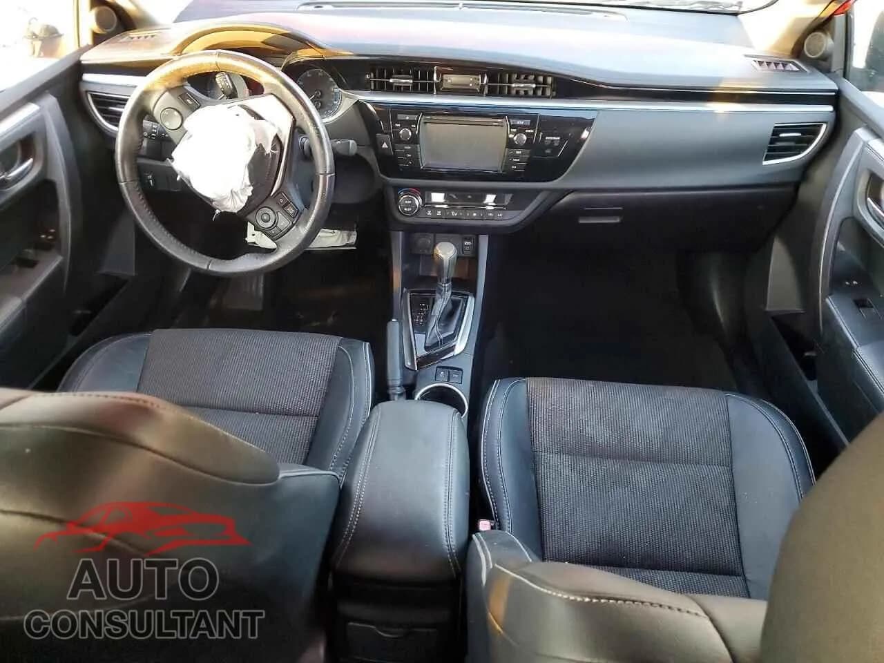 2014 TOYOTA COROLLA Damaged VIN 2T1BURHE0EC098865 – undercarriage 2014 TOYOTA COROLLA Damaged VIN 2T1BURHE0EC098865 – undercarriage