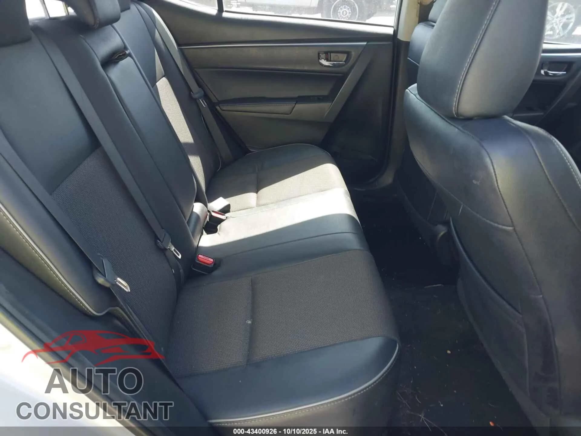 2015 TOYOTA COROLLA Damaged VIN 2T1BURHE0FC253366 – undercarriage 2015 TOYOTA COROLLA Damaged VIN 2T1BURHE0FC253366 – undercarriage