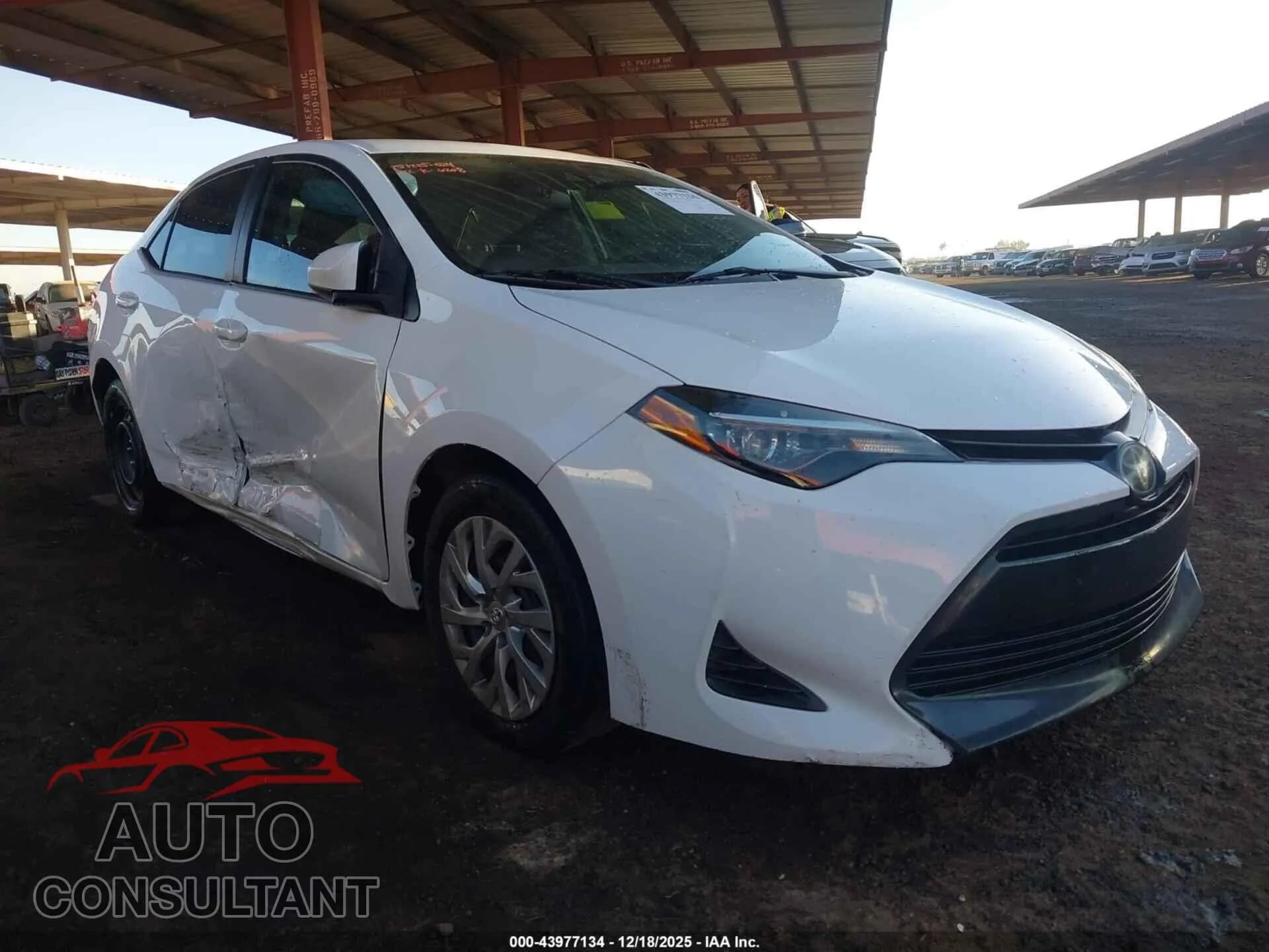 2019 TOYOTA COROLLA Damaged VIN 2T1BURHE0KC196208 – engine bay 2019 TOYOTA COROLLA Damaged VIN 2T1BURHE0KC196208 – engine bay