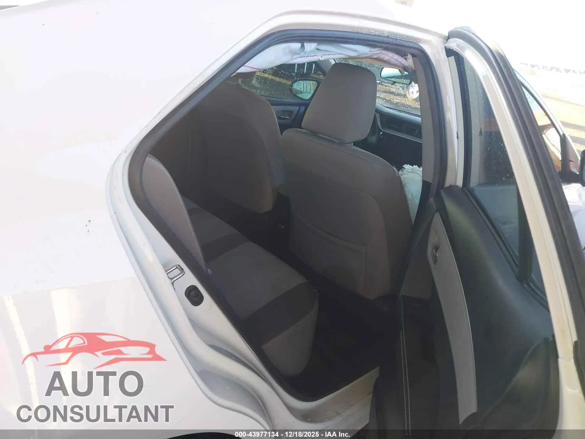 2019 TOYOTA COROLLA Damaged VIN 2T1BURHE0KC196208 – undercarriage 2019 TOYOTA COROLLA Damaged VIN 2T1BURHE0KC196208 – undercarriage