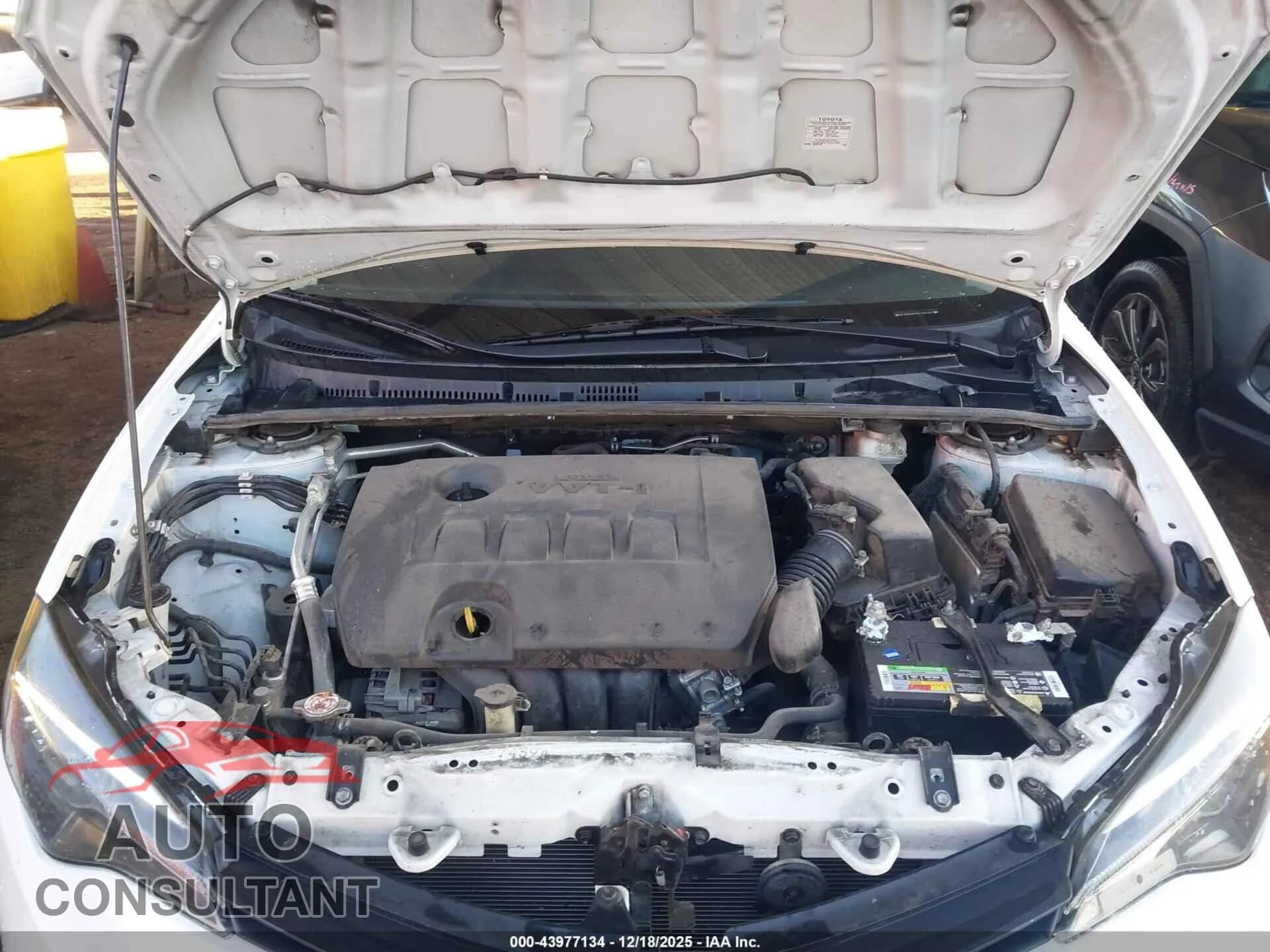 2019 TOYOTA COROLLA Damaged VIN 2T1BURHE0KC196208 – odometer reading 2019 TOYOTA COROLLA Damaged VIN 2T1BURHE0KC196208 – odometer reading