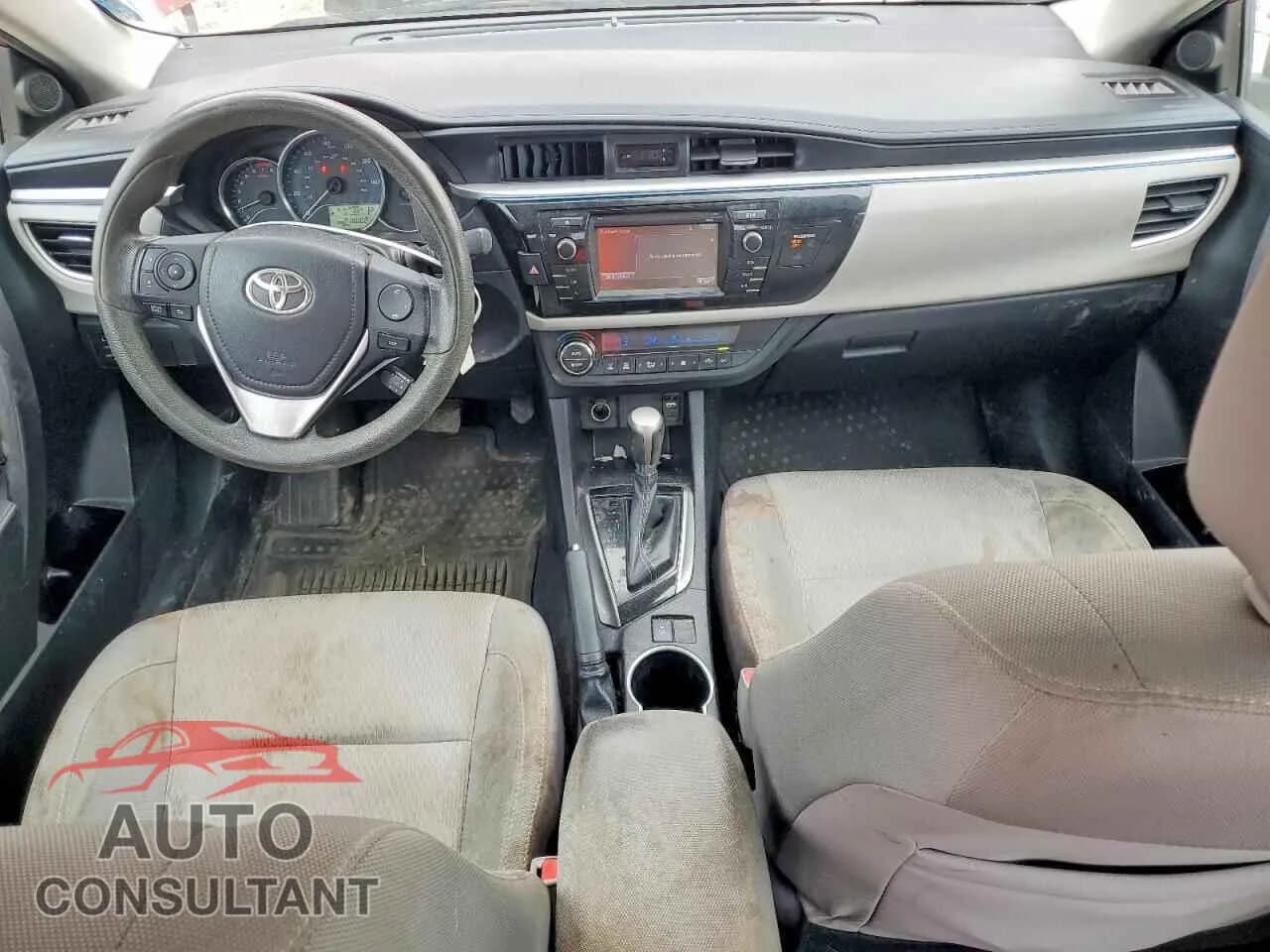 2014 TOYOTA COROLLA Used VIN 2T1BURHE4EC115702 – undercarriage 2014 TOYOTA COROLLA Used VIN 2T1BURHE4EC115702 – undercarriage