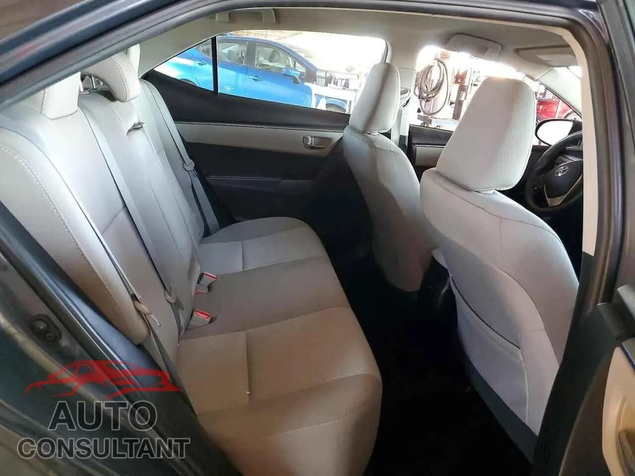 2016 TOYOTA COROLLA Damaged VIN 2T1BURHE4GC499032 – odometer reading 2016 TOYOTA COROLLA Damaged VIN 2T1BURHE4GC499032 – odometer reading