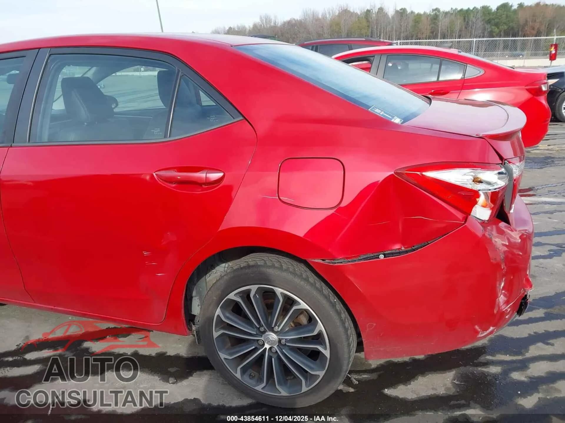 2016 TOYOTA COROLLA Damaged VIN 2T1BURHE4GC575770 – engine bay 2016 TOYOTA COROLLA Damaged VIN 2T1BURHE4GC575770 – engine bay