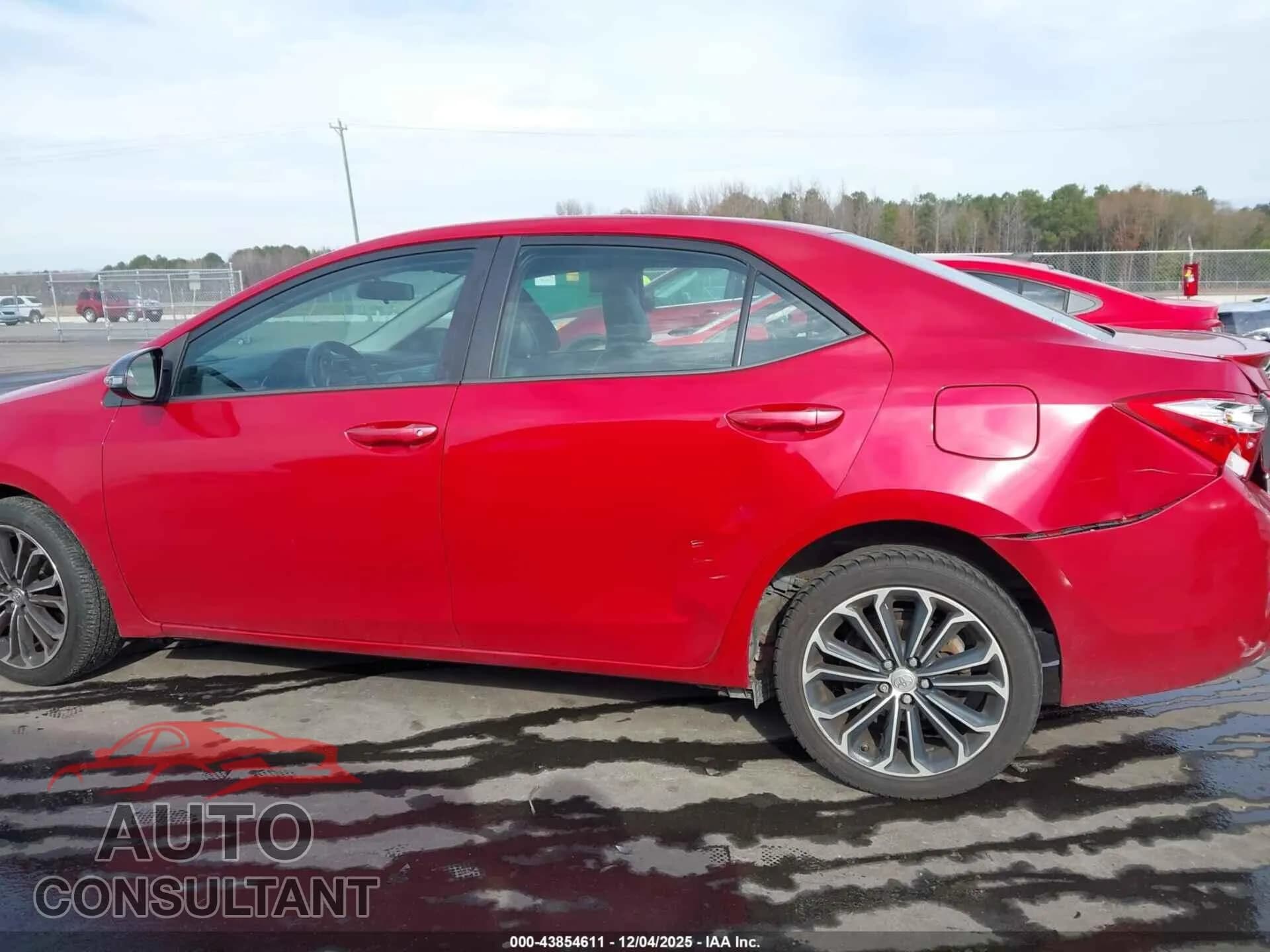 2016 TOYOTA COROLLA Damaged VIN 2T1BURHE4GC575770 – photo 14 2016 TOYOTA COROLLA Damaged VIN 2T1BURHE4GC575770 – photo 14