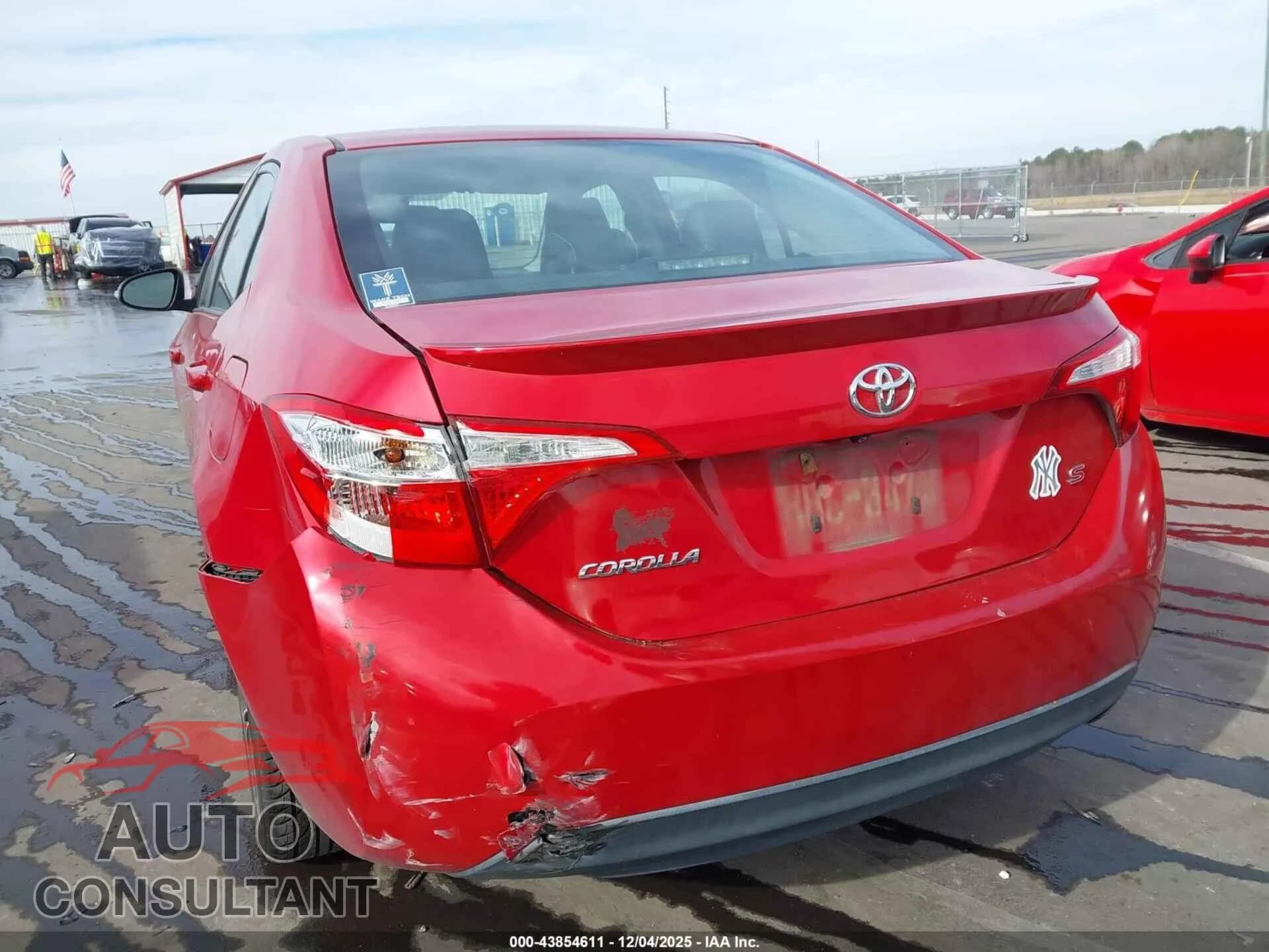 2016 TOYOTA COROLLA Damaged VIN 2T1BURHE4GC575770 – photo 17 2016 TOYOTA COROLLA Damaged VIN 2T1BURHE4GC575770 – photo 17