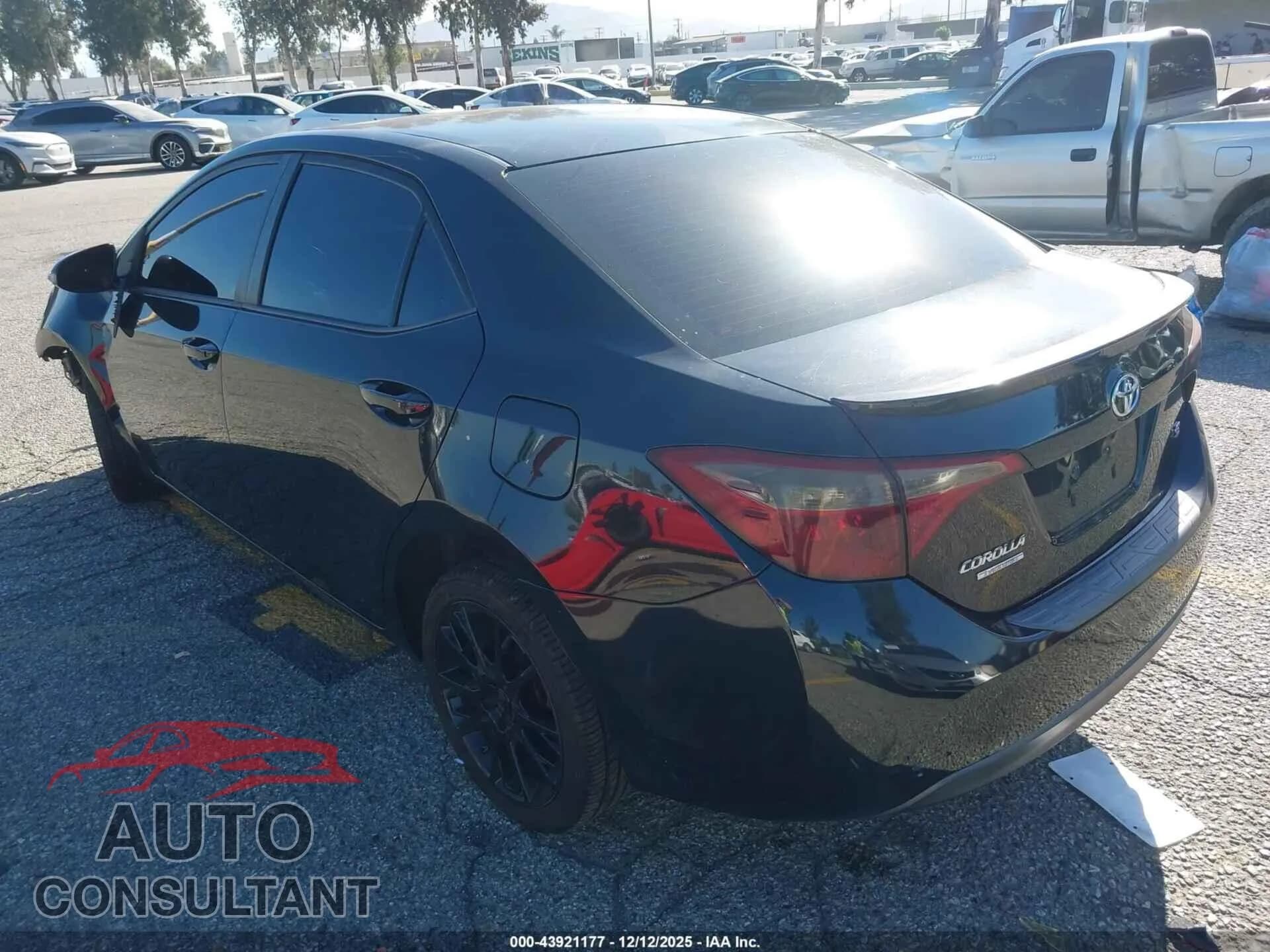 2016 TOYOTA COROLLA Damaged VIN 2T1BURHE7GC592367 – side profile 2016 TOYOTA COROLLA Damaged VIN 2T1BURHE7GC592367 – side profile