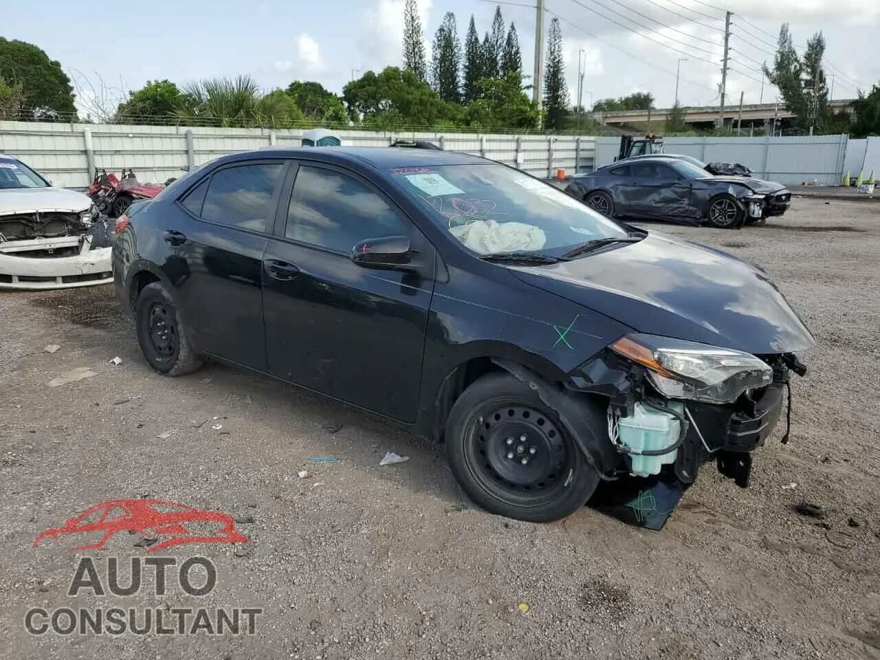 2018 TOYOTA COROLLA Damaged VIN 2T1BURHE9JC065034 – dashboard 2018 TOYOTA COROLLA Damaged VIN 2T1BURHE9JC065034 – dashboard
