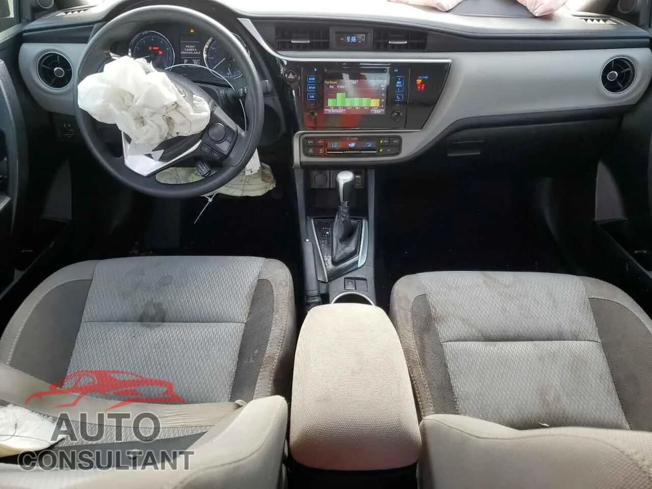 2018 TOYOTA COROLLA Damaged VIN 2T1BURHE9JC065034 – undercarriage 2018 TOYOTA COROLLA Damaged VIN 2T1BURHE9JC065034 – undercarriage