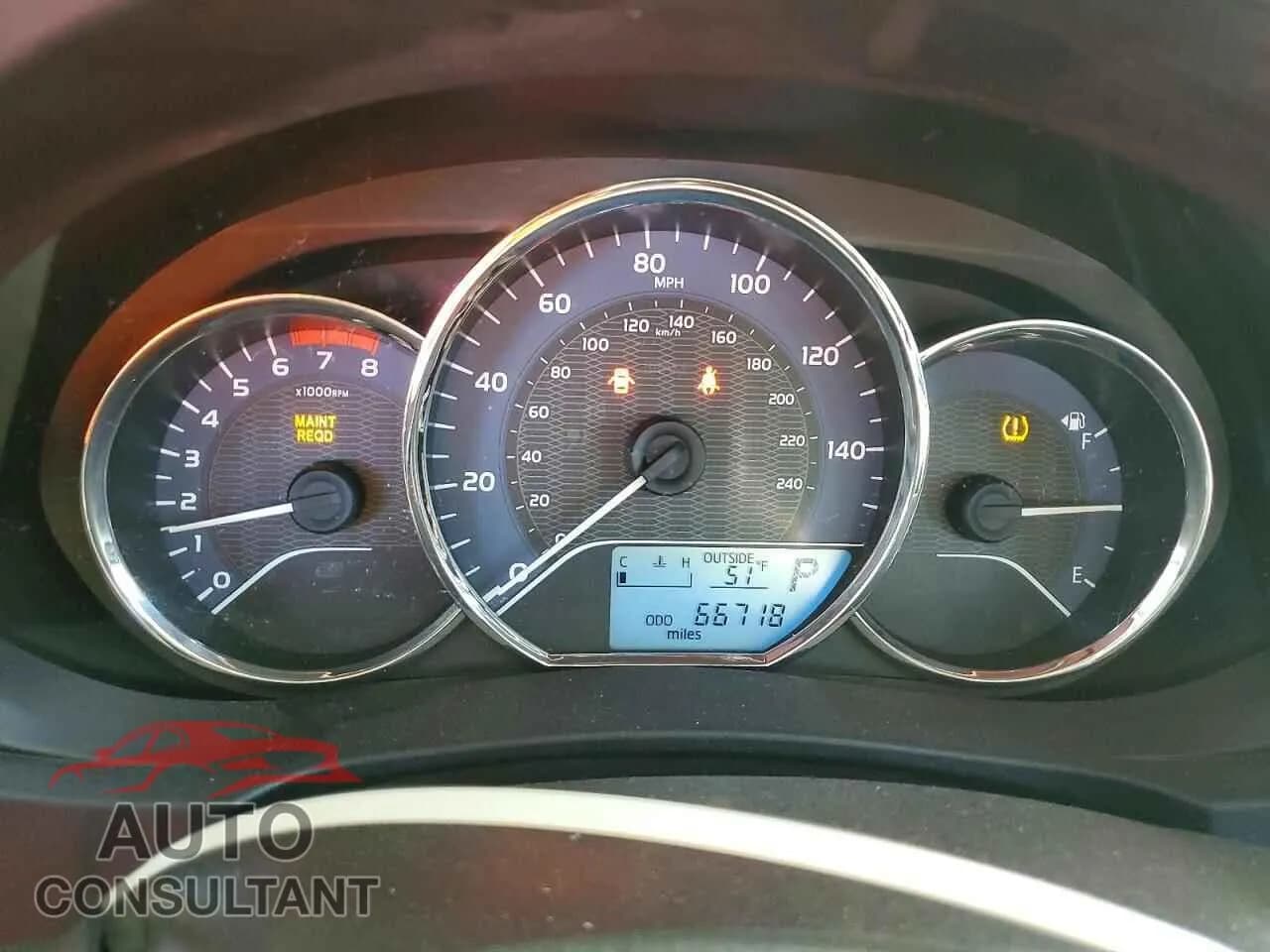 2015 TOYOTA COROLLA Damaged VIN 2T1BURHEXFC314917 – trunk area 2015 TOYOTA COROLLA Damaged VIN 2T1BURHEXFC314917 – trunk area