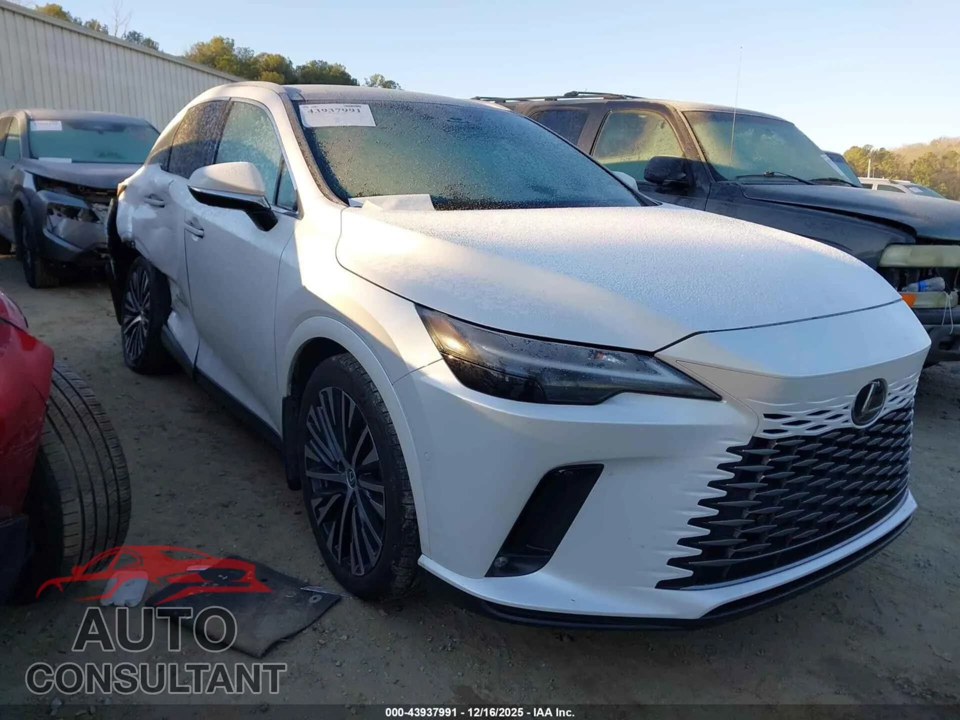 2023 LEXUS RX 350 Damaged VIN 2T2BAMBA5PC016077 – front exterior 2023 LEXUS RX 350 Damaged VIN 2T2BAMBA5PC016077 – front exterior