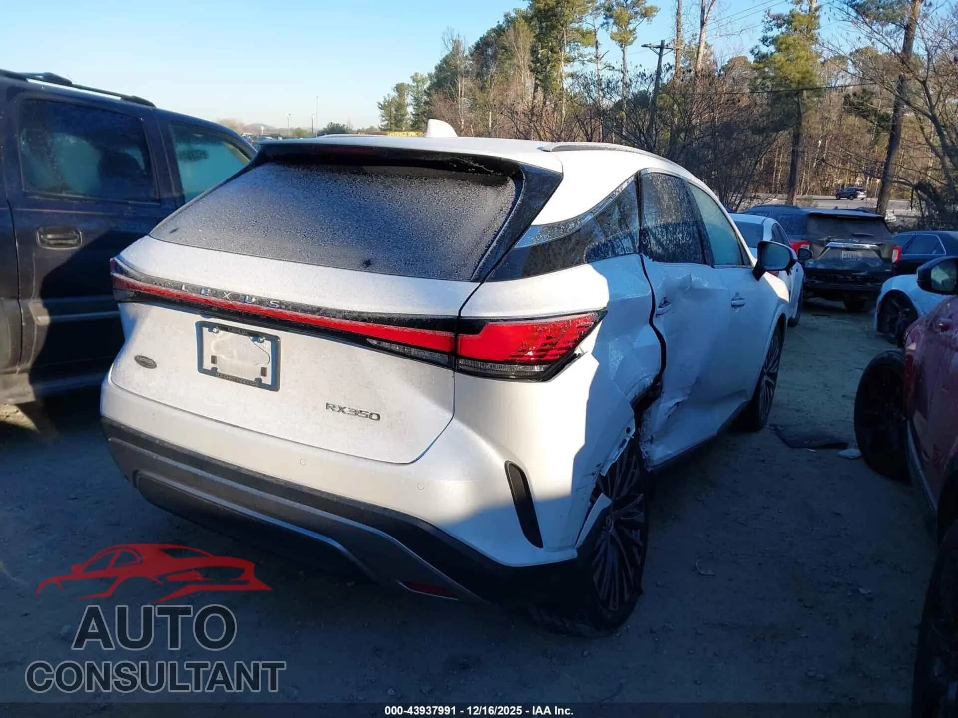 2023 LEXUS RX 350 Damaged VIN 2T2BAMBA5PC016077 – dashboard 2023 LEXUS RX 350 Damaged VIN 2T2BAMBA5PC016077 – dashboard