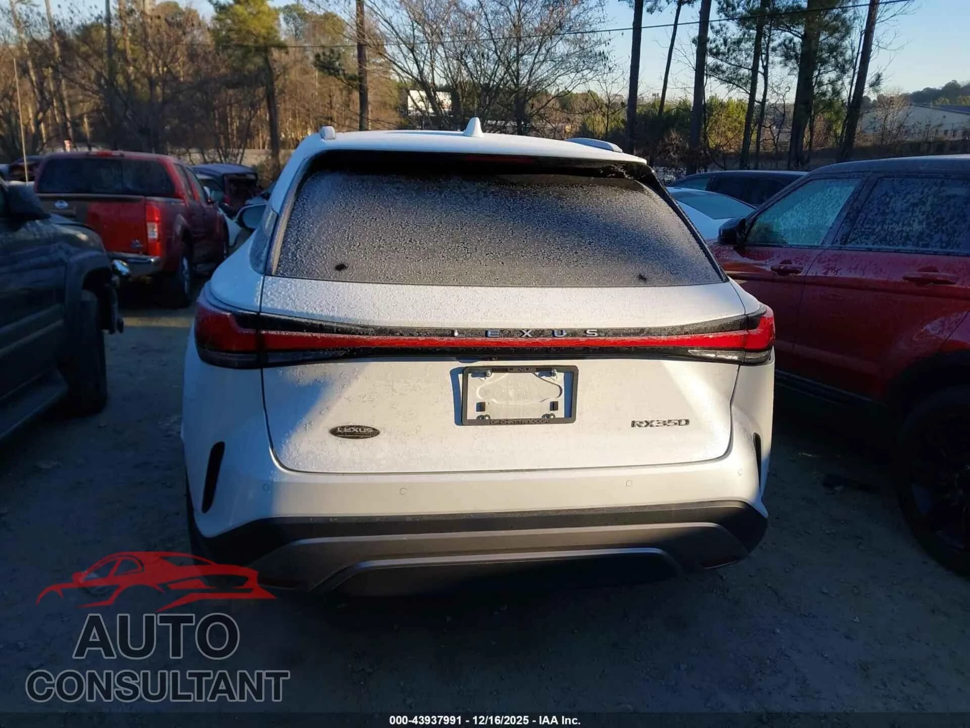 2023 LEXUS RX 350 Damaged VIN 2T2BAMBA5PC016077 – photo 16 2023 LEXUS RX 350 Damaged VIN 2T2BAMBA5PC016077 – photo 16