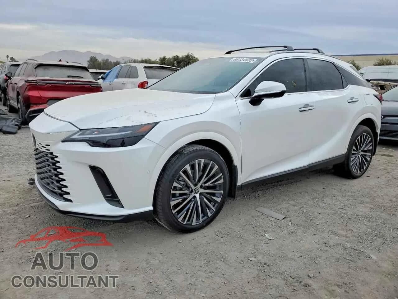 2025 LEXUS RX 350H BA Damaged VIN 2T2BBMCA6SC088491 – front exterior 2025 LEXUS RX 350H BA Damaged VIN 2T2BBMCA6SC088491 – front exterior