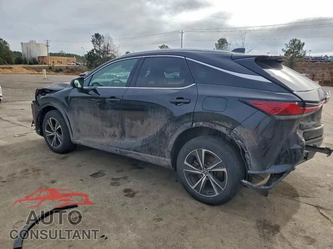 2024 LEXUS RX 350H BA Damaged VIN 2T2BBMCAXRC031351 – rear exterior 2024 LEXUS RX 350H BA Damaged VIN 2T2BBMCAXRC031351 – rear exterior