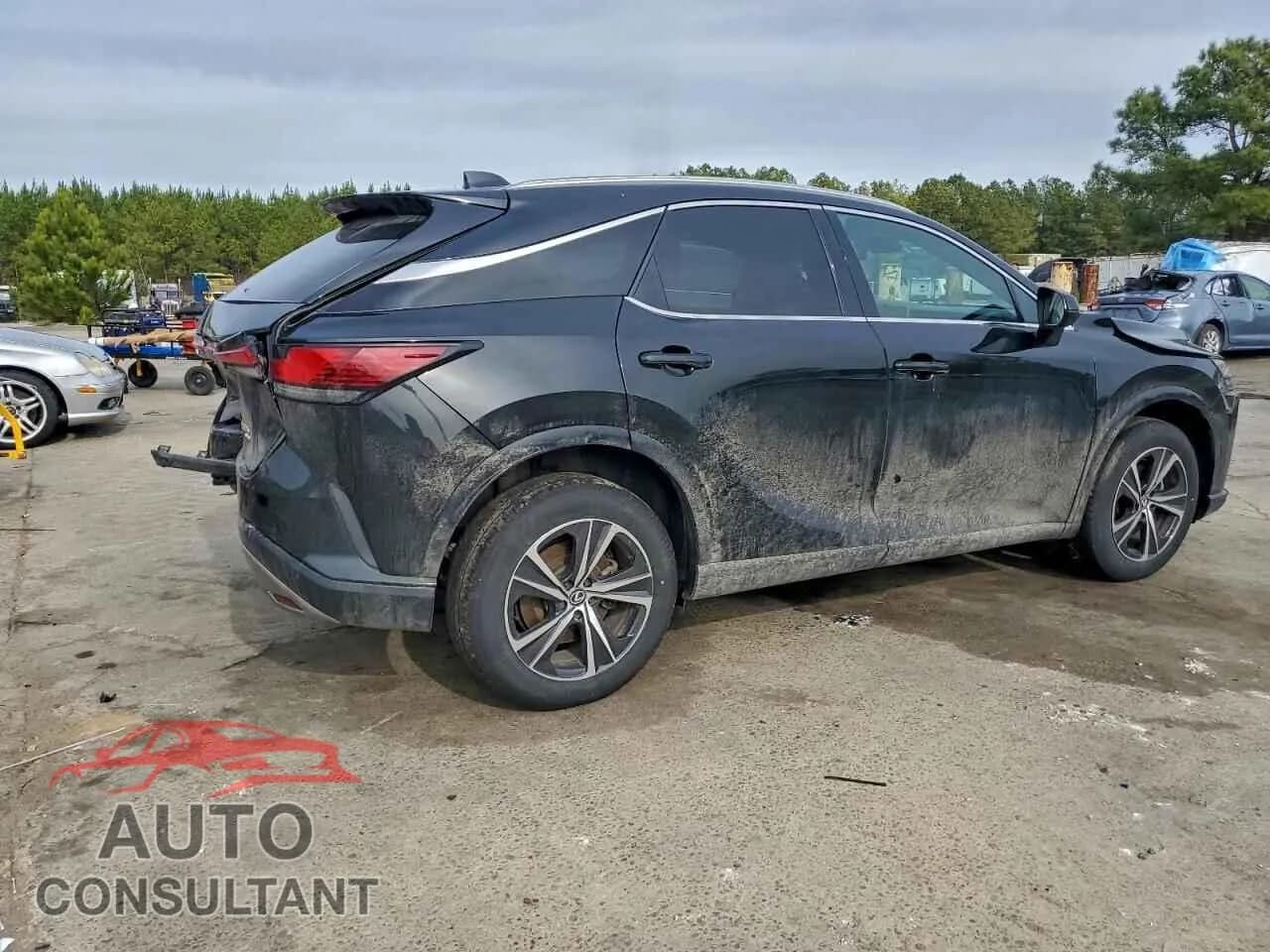 2024 LEXUS RX 350H BA Damaged VIN 2T2BBMCAXRC031351 – side profile 2024 LEXUS RX 350H BA Damaged VIN 2T2BBMCAXRC031351 – side profile