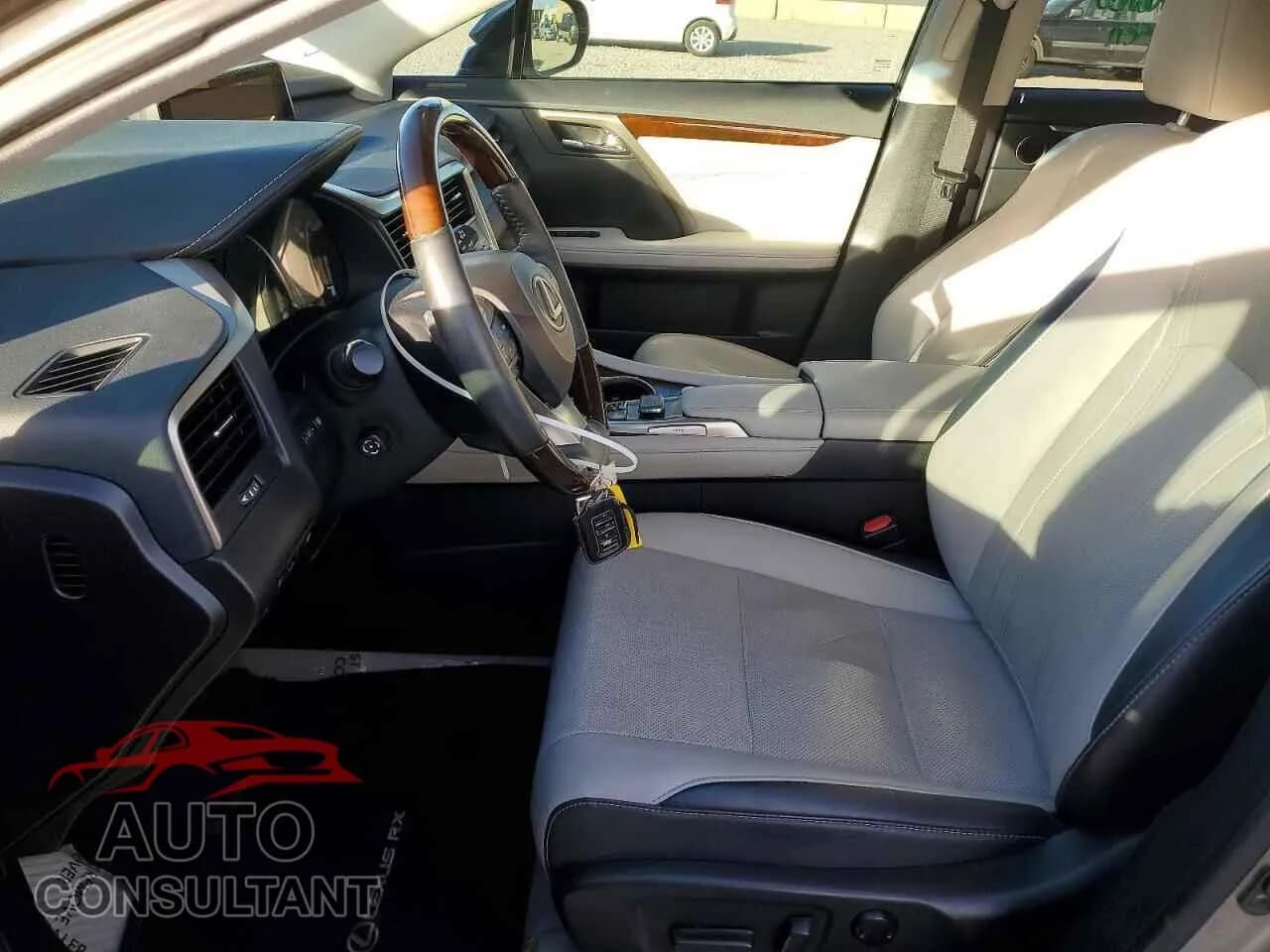 2019 LEXUS RX450 Damaged VIN 2T2BGMCA9KC035477 – exterior detail 2019 LEXUS RX450 Damaged VIN 2T2BGMCA9KC035477 – exterior detail