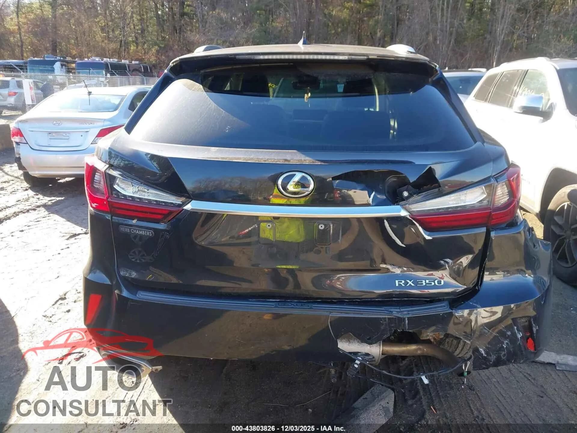 2016 LEXUS RX 350 Damaged VIN 2T2BZMCA7GC036810 – photo 16 2016 LEXUS RX 350 Damaged VIN 2T2BZMCA7GC036810 – photo 16