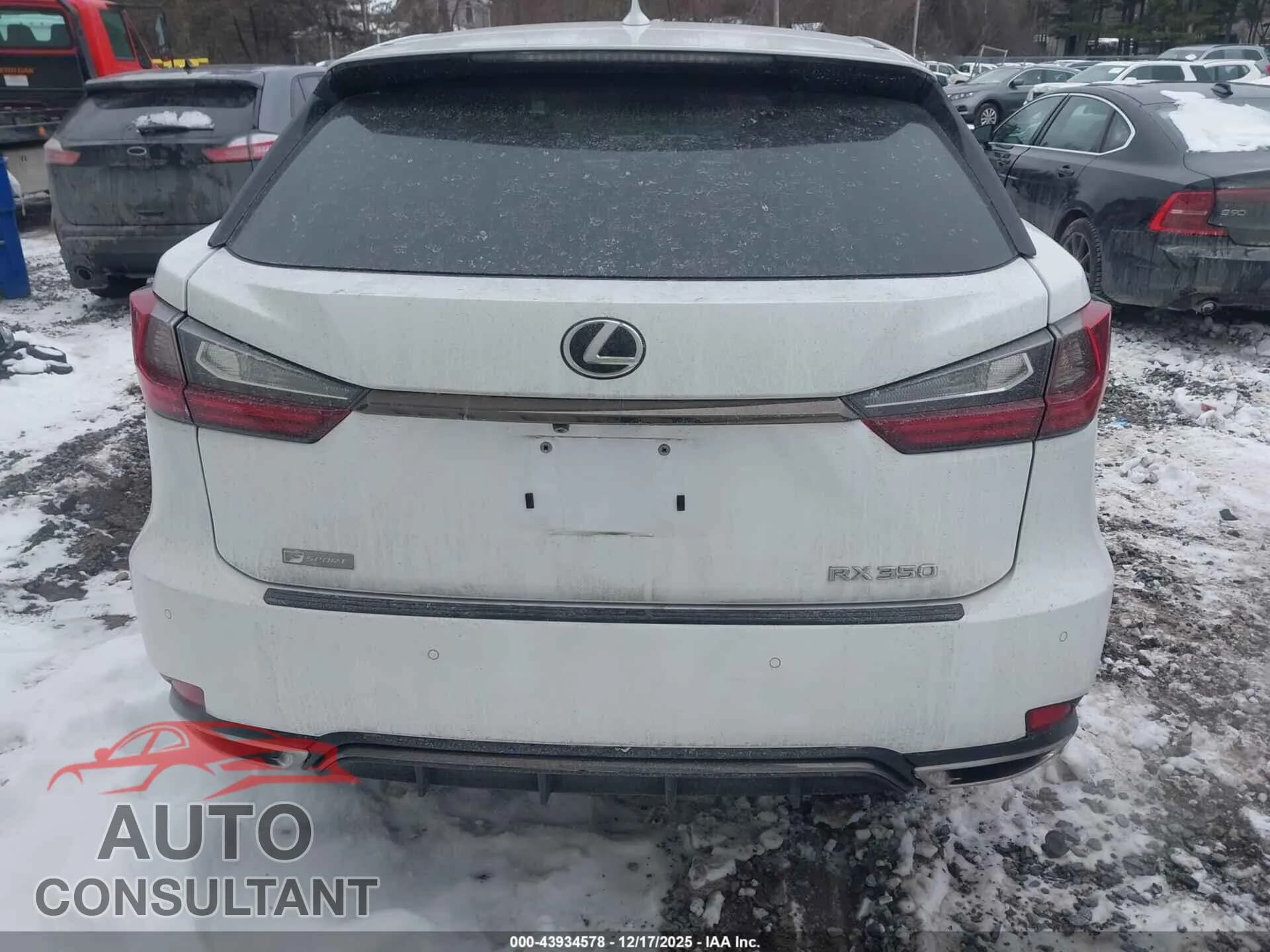 2020 LEXUS RX 350 Damaged VIN 2T2SZMDAXLC245922 – photo 16 2020 LEXUS RX 350 Damaged VIN 2T2SZMDAXLC245922 – photo 16