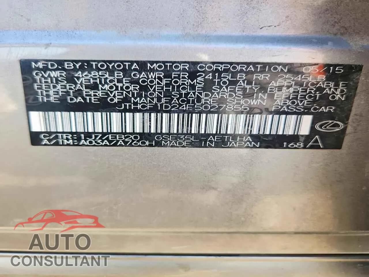 2015 TOYOTA RAV4 Damaged VIN 2T3BFREV4FW301102 – photo 12 2015 TOYOTA RAV4 Damaged VIN 2T3BFREV4FW301102 – photo 12
