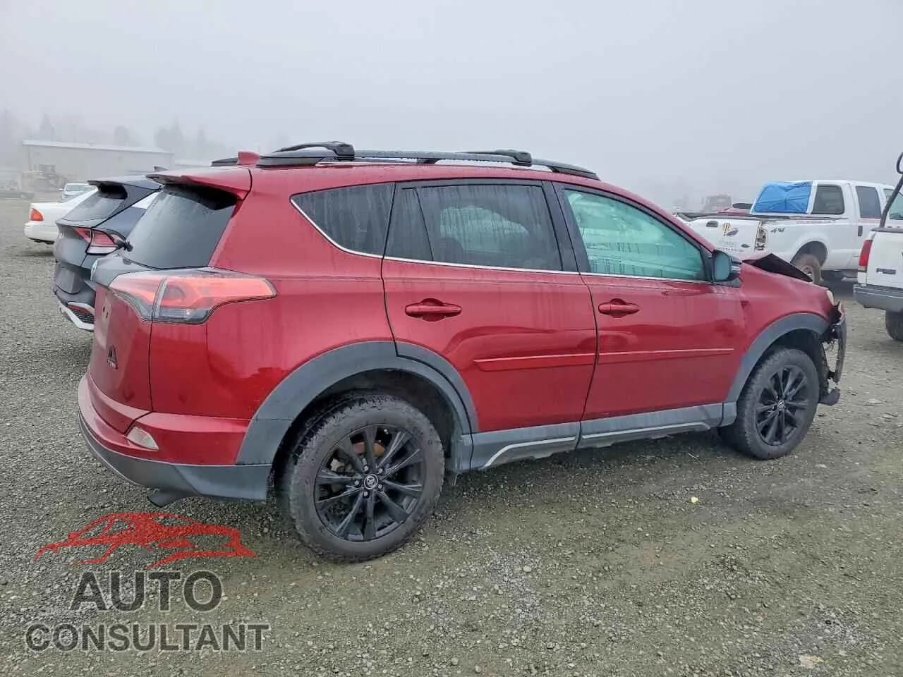 2018 TOYOTA RAV4 Damaged VIN 2T3RFREV7JW802606 – side profile 2018 TOYOTA RAV4 Damaged VIN 2T3RFREV7JW802606 – side profile