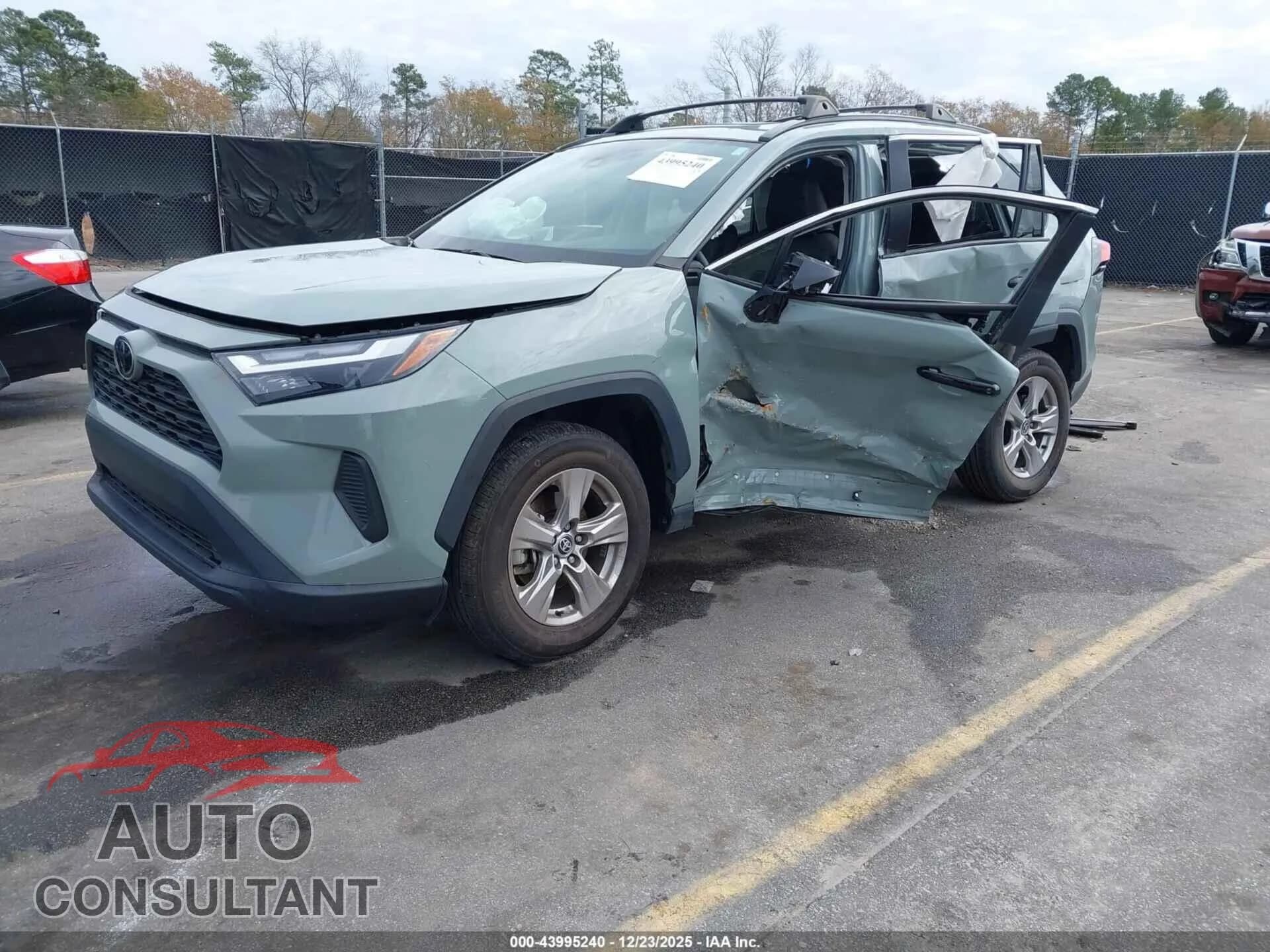 2022 TOYOTA RAV4 Damaged VIN 2T3W1RFVXNW225558 – rear exterior 2022 TOYOTA RAV4 Damaged VIN 2T3W1RFVXNW225558 – rear exterior