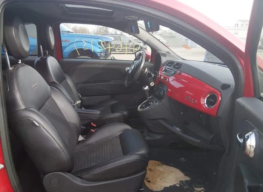 2015 FIAT 500 Used VIN 3C3CFFBR4FT507865 – rear exterior 2015 FIAT 500 Used VIN 3C3CFFBR4FT507865 – rear exterior