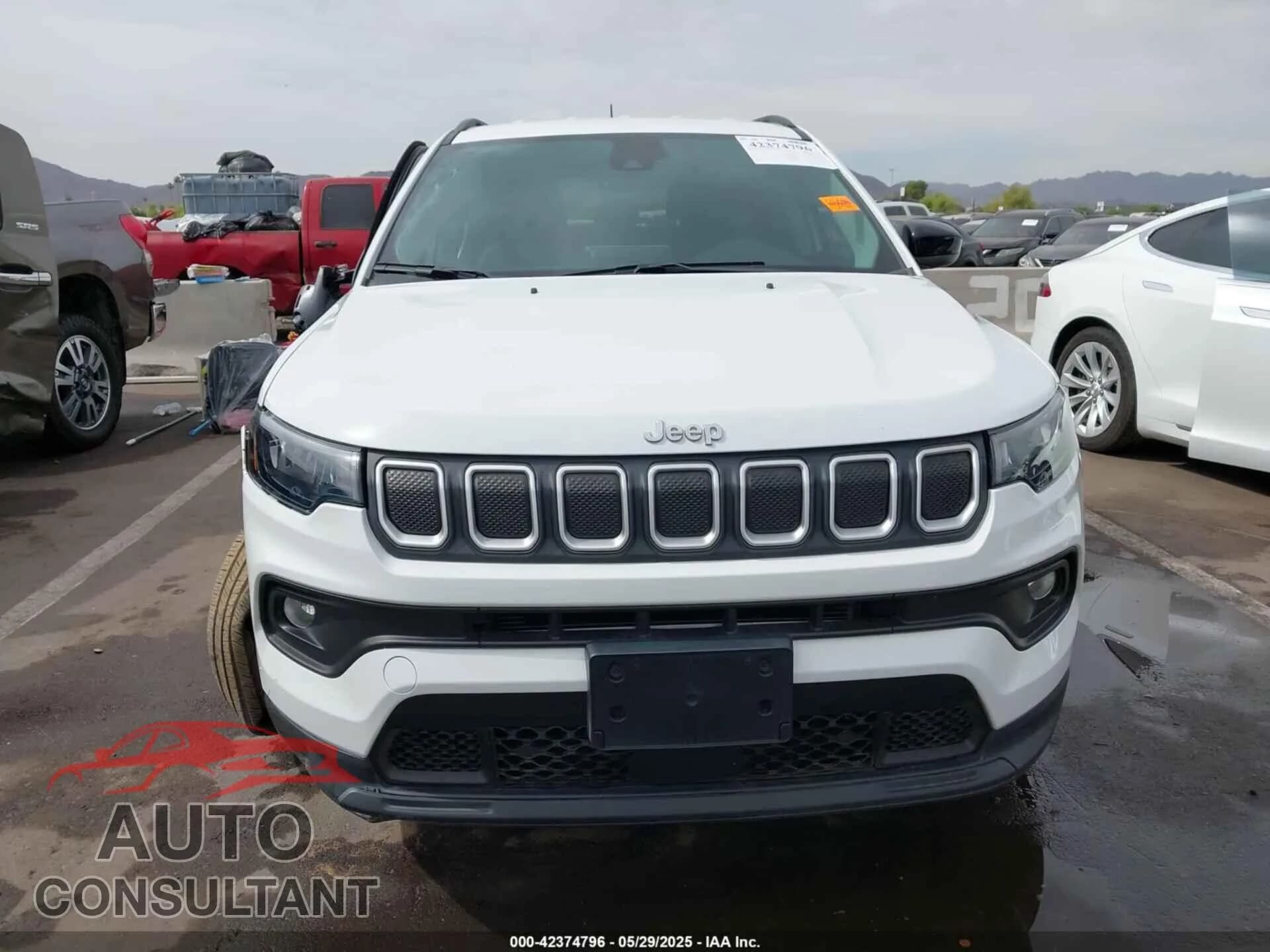 2022 JEEP COMPASS Damaged VIN 3C4NJDBB6NT115950 – photo 12 2022 JEEP COMPASS Damaged VIN 3C4NJDBB6NT115950 – photo 12