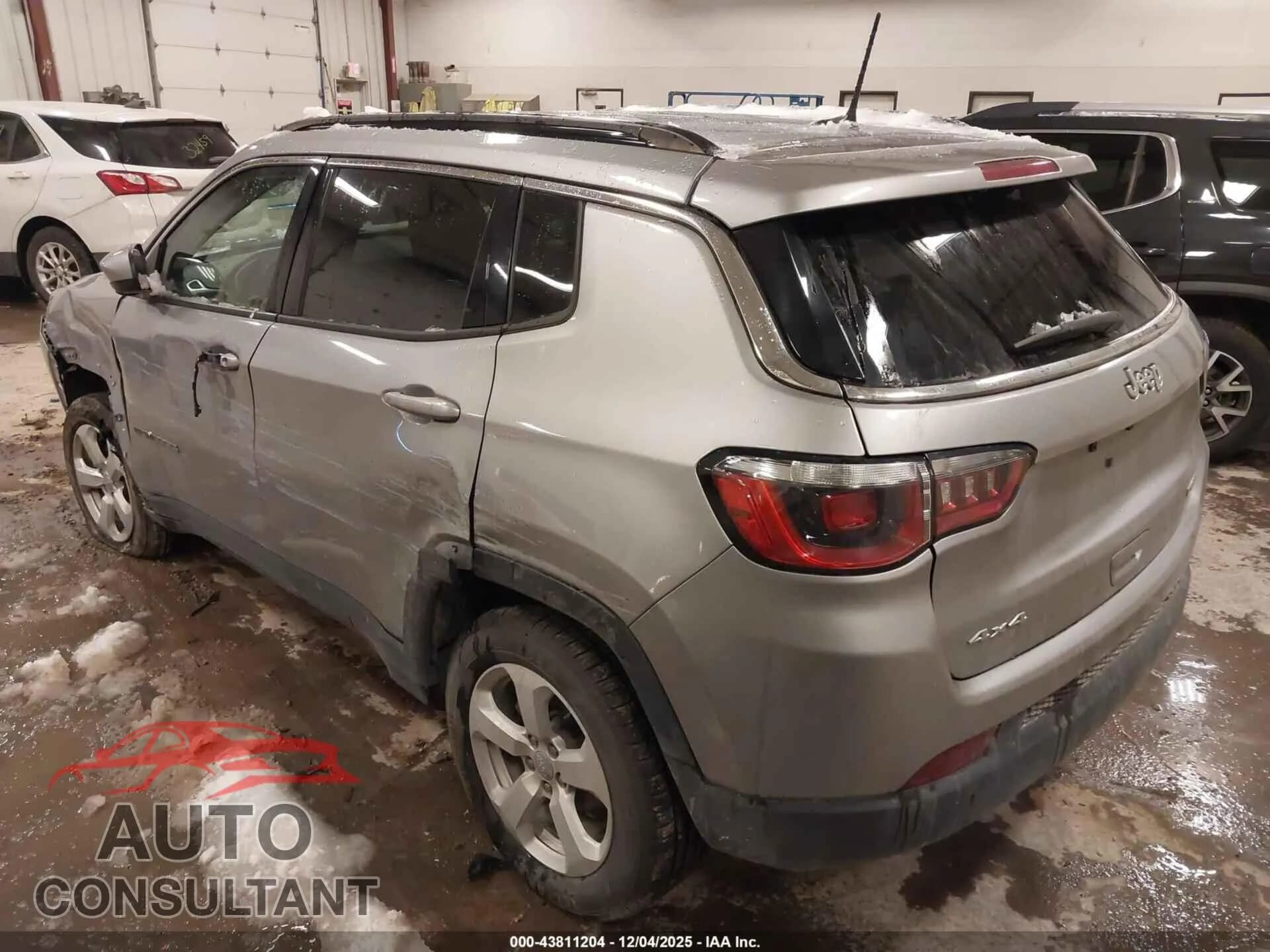 2019 JEEP COMPASS Damaged VIN 3C4NJDBB7KT646179 – side profile 2019 JEEP COMPASS Damaged VIN 3C4NJDBB7KT646179 – side profile