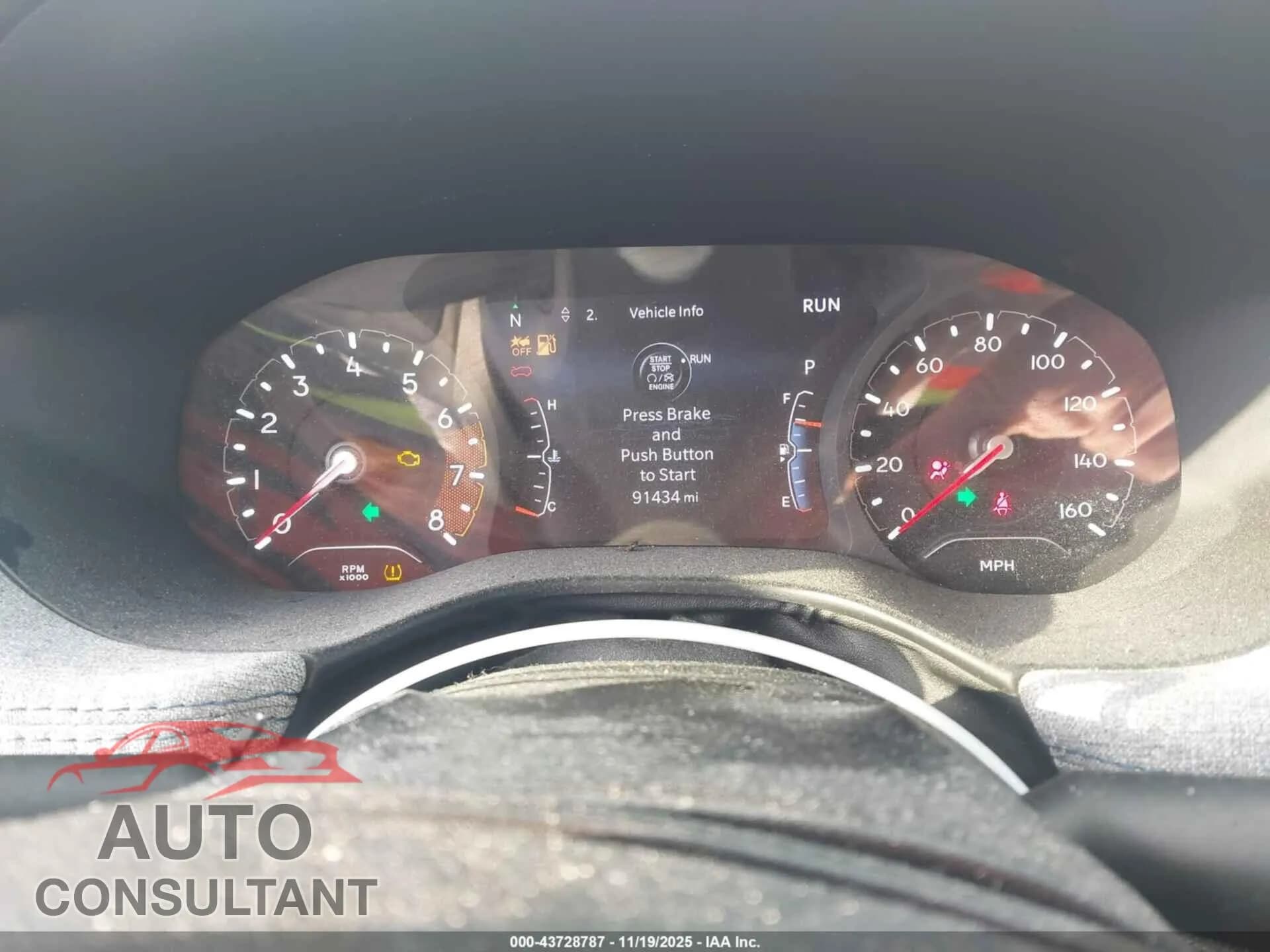 2022 JEEP COMPASS Damaged VIN 3C4NJDBB7NT209173 – exterior detail 2022 JEEP COMPASS Damaged VIN 3C4NJDBB7NT209173 – exterior detail