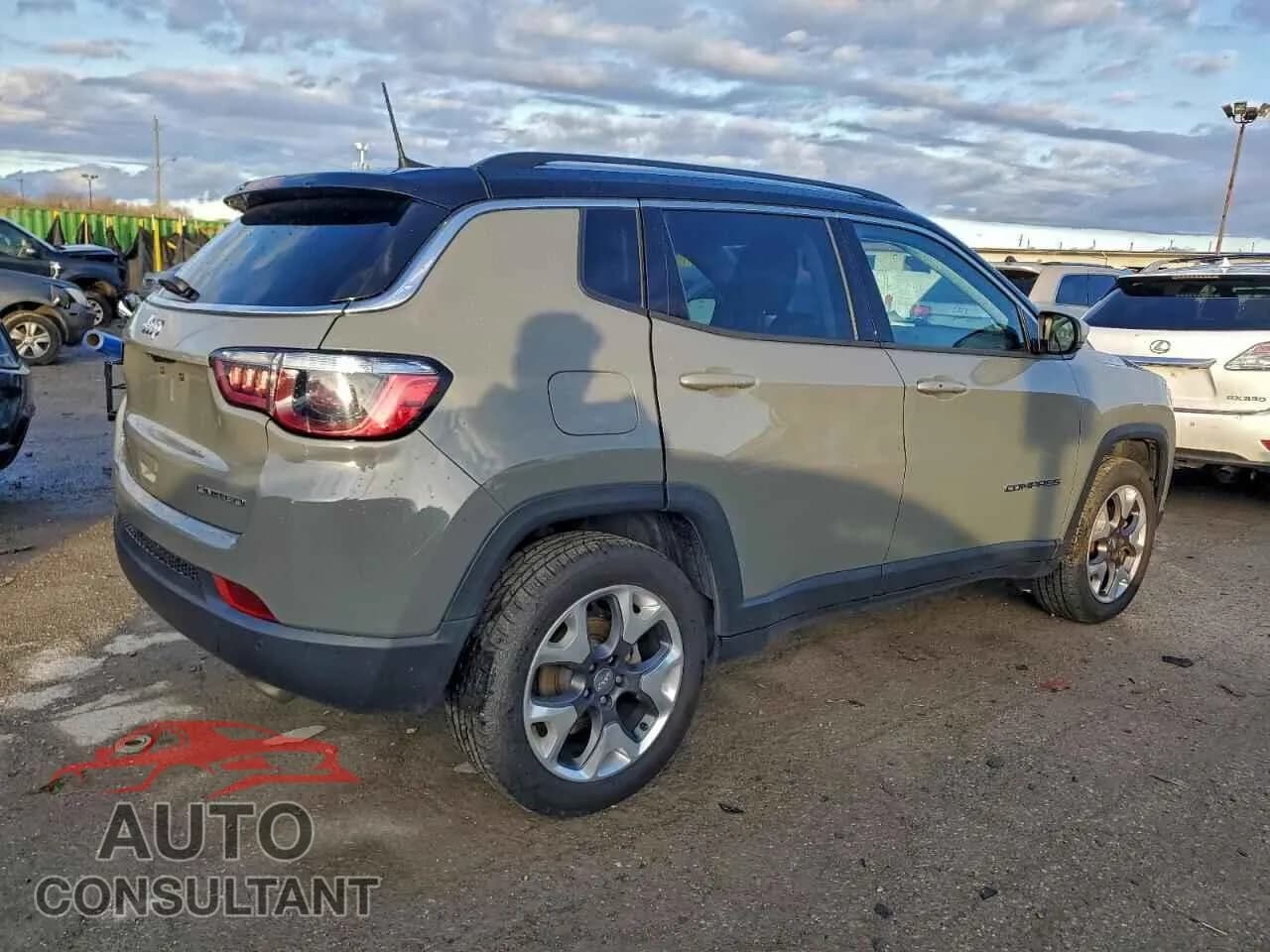2021 JEEP COMPASS Damaged VIN 3C4NJDCBXMT504037 – side profile 2021 JEEP COMPASS Damaged VIN 3C4NJDCBXMT504037 – side profile