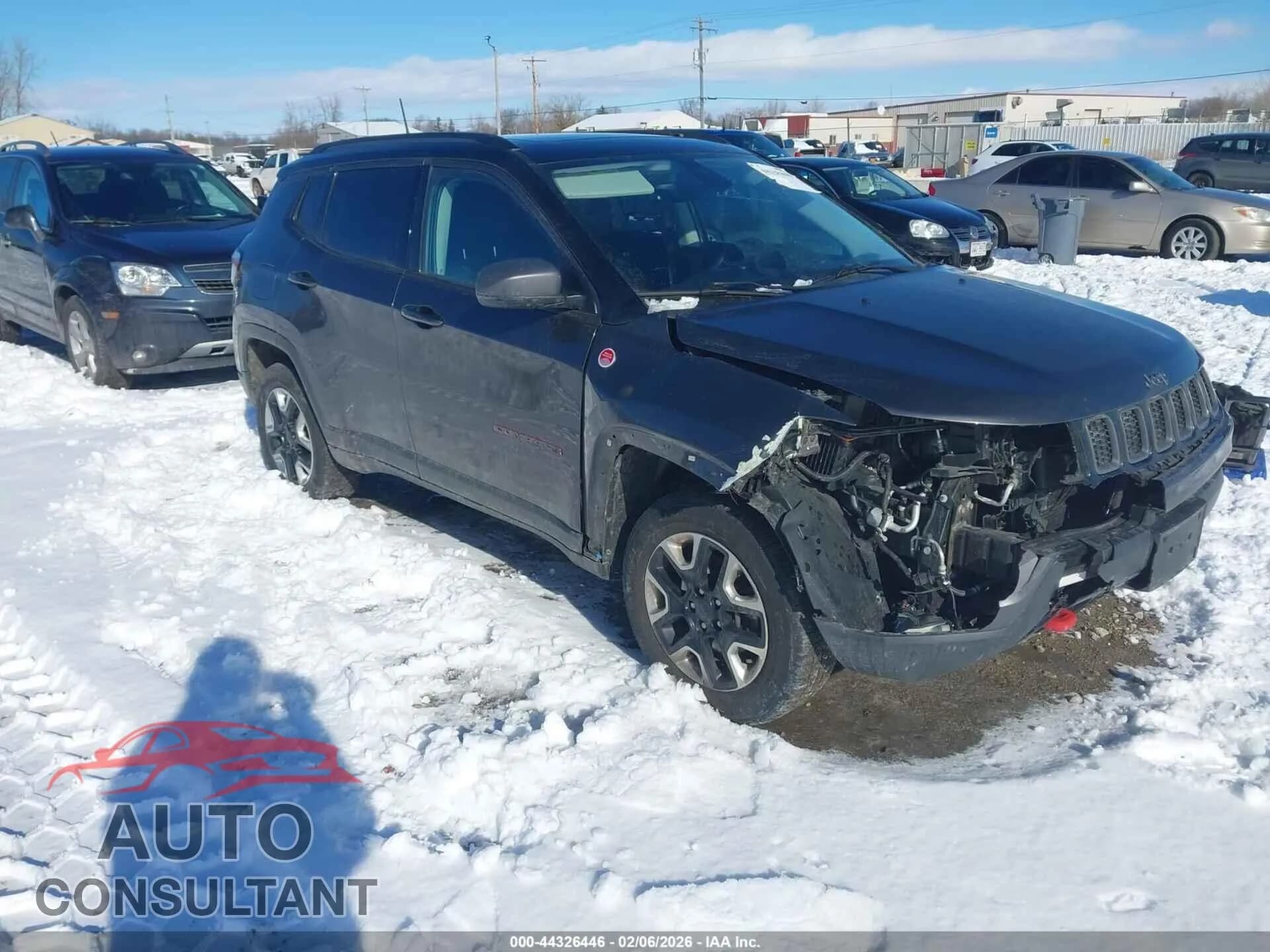 2017 JEEP NEW COMPASS Used VIN 3C4NJDDBXHT681904 – front exterior 2017 JEEP NEW COMPASS Used VIN 3C4NJDDBXHT681904 – front exterior