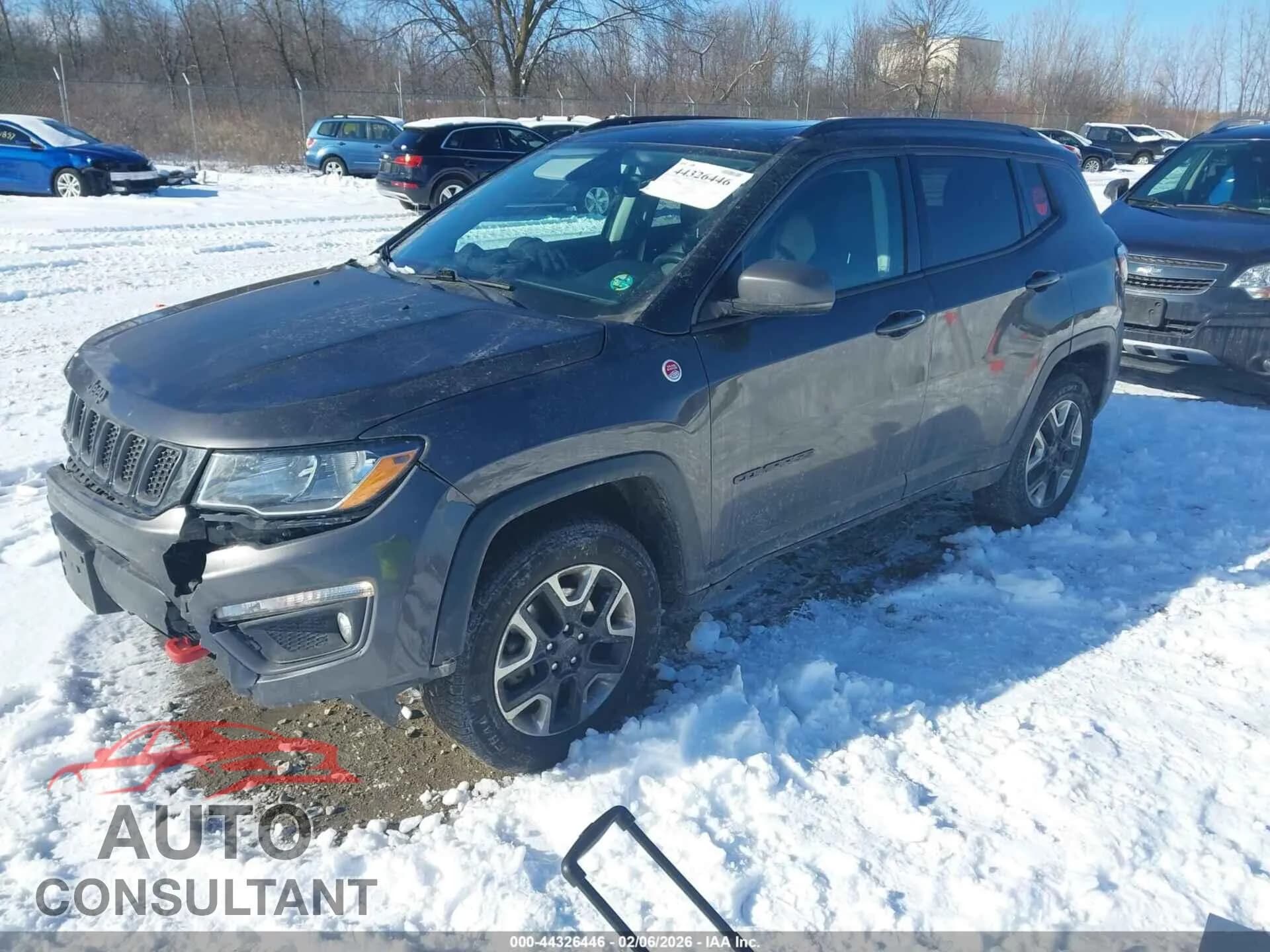 2017 JEEP NEW COMPASS Used VIN 3C4NJDDBXHT681904 – rear exterior 2017 JEEP NEW COMPASS Used VIN 3C4NJDDBXHT681904 – rear exterior