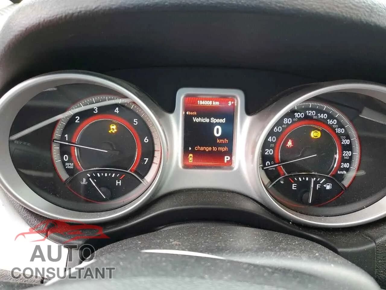 2014 DODGE JOURNEY Used VIN 3C4PDCAB8ET156866 – trunk area 2014 DODGE JOURNEY Used VIN 3C4PDCAB8ET156866 – trunk area