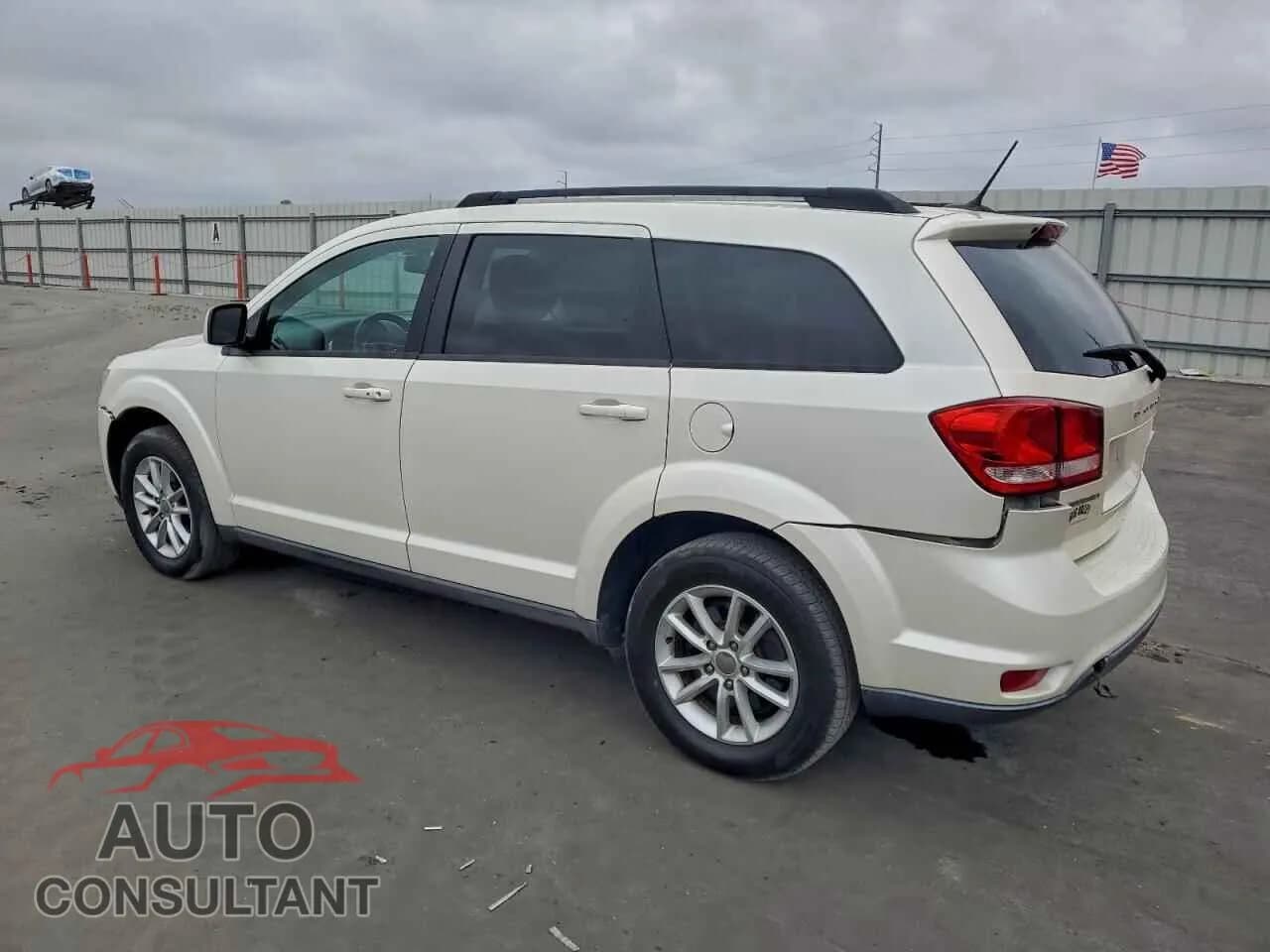 2013 DODGE JOURNEY Damaged VIN 3C4PDCBG8DT690961 – rear exterior 2013 DODGE JOURNEY Damaged VIN 3C4PDCBG8DT690961 – rear exterior