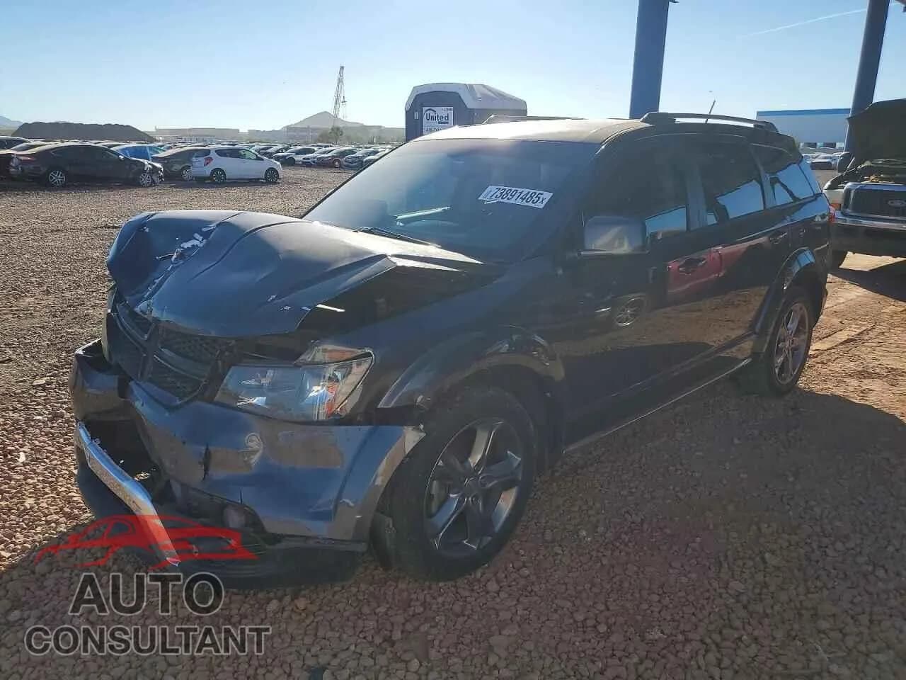 2017 DODGE JOURNEY Damaged VIN 3C4PDCGG8HT670885 – front exterior 2017 DODGE JOURNEY Damaged VIN 3C4PDCGG8HT670885 – front exterior