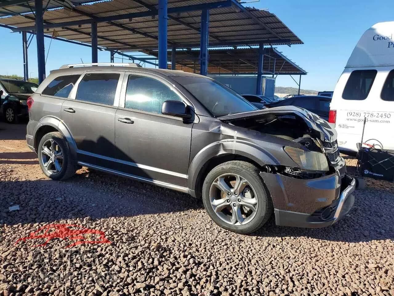 2017 DODGE JOURNEY Damaged VIN 3C4PDCGG8HT670885 – dashboard 2017 DODGE JOURNEY Damaged VIN 3C4PDCGG8HT670885 – dashboard