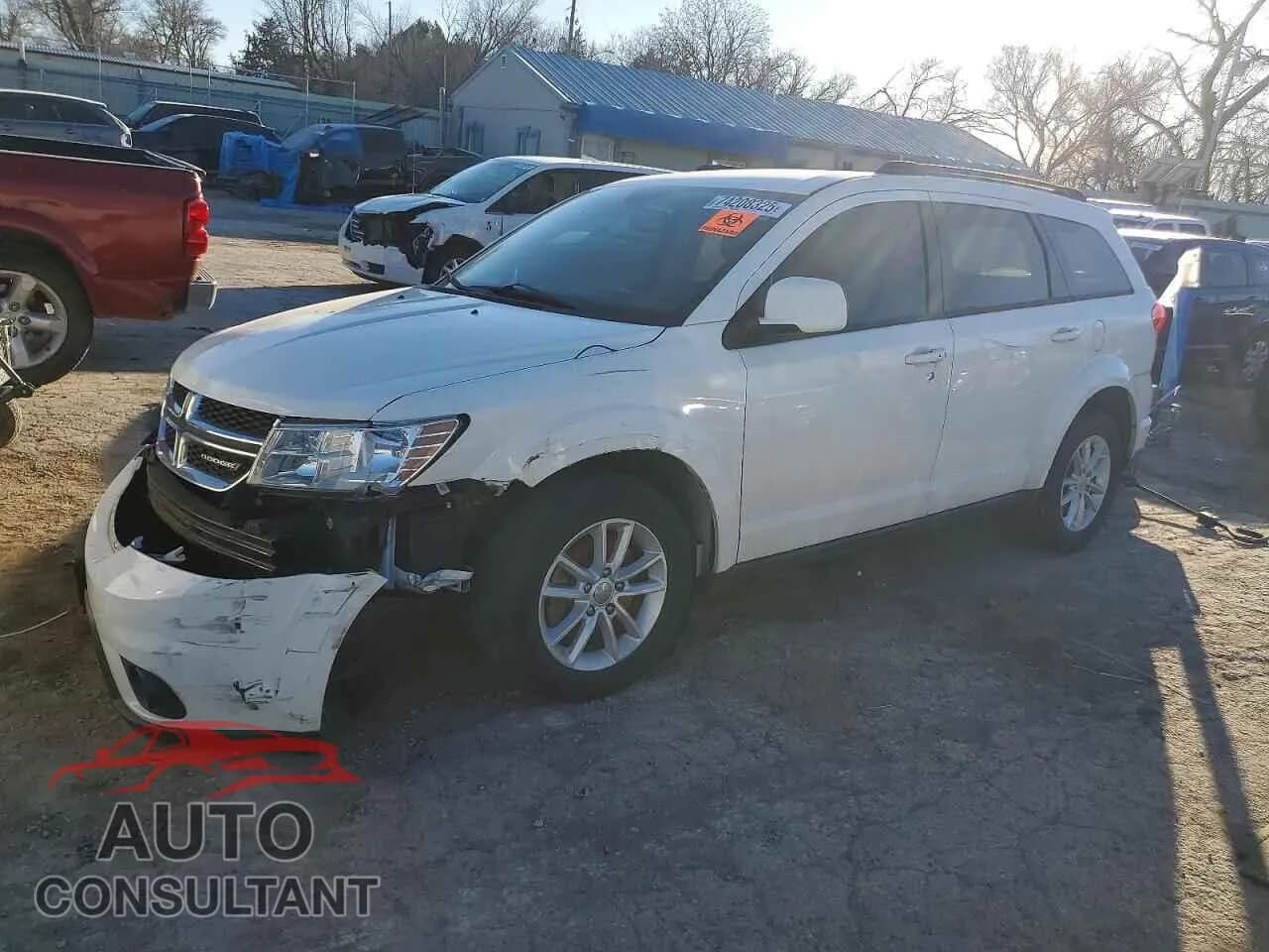 2014 DODGE JOURNEY Damaged VIN 3C4PDDBGXET169568 – front exterior 2014 DODGE JOURNEY Damaged VIN 3C4PDDBGXET169568 – front exterior
