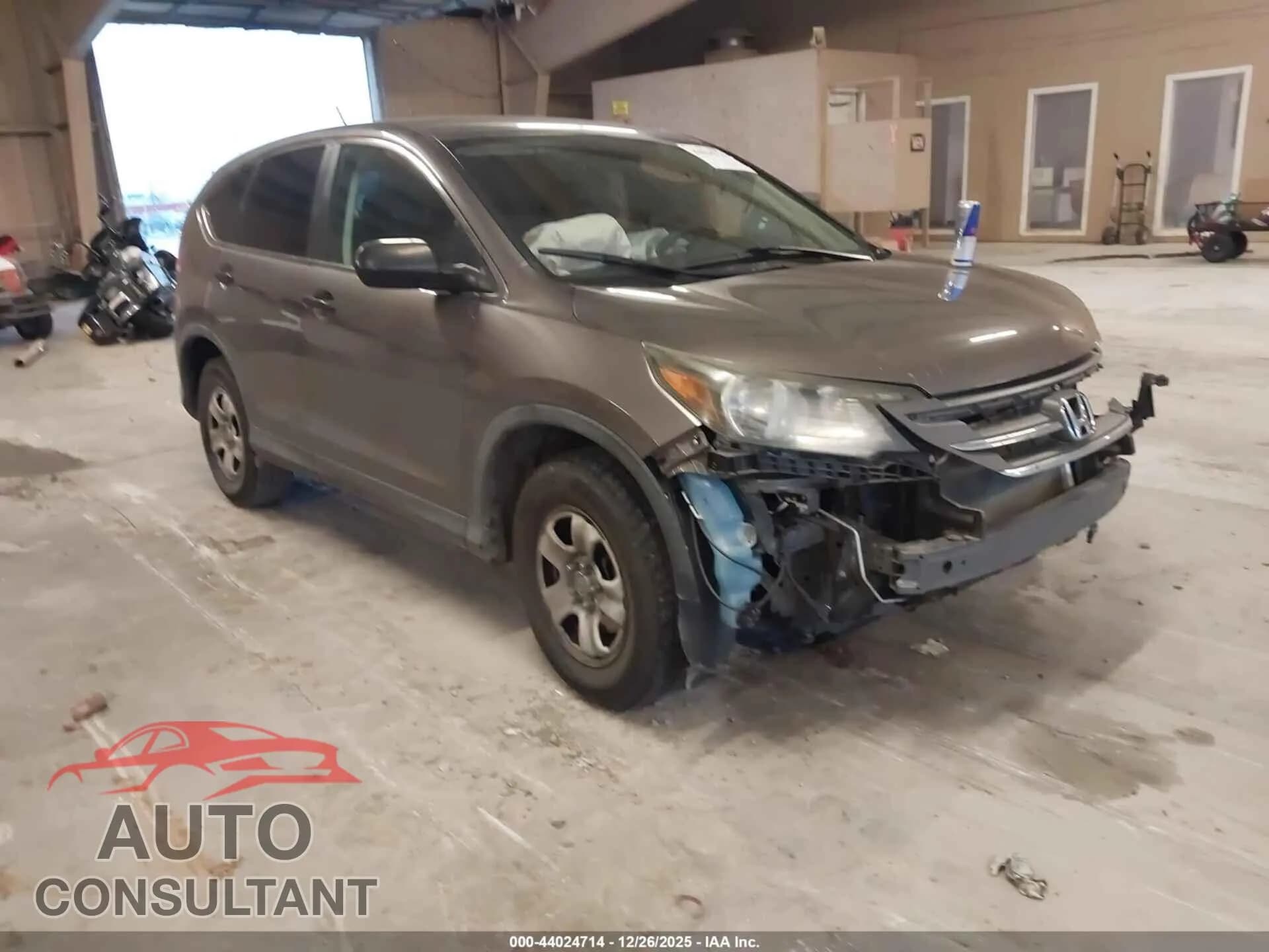 2013 HONDA CR-V Damaged VIN 3CZRM3H36DG708714 – front exterior 2013 HONDA CR-V Damaged VIN 3CZRM3H36DG708714 – front exterior