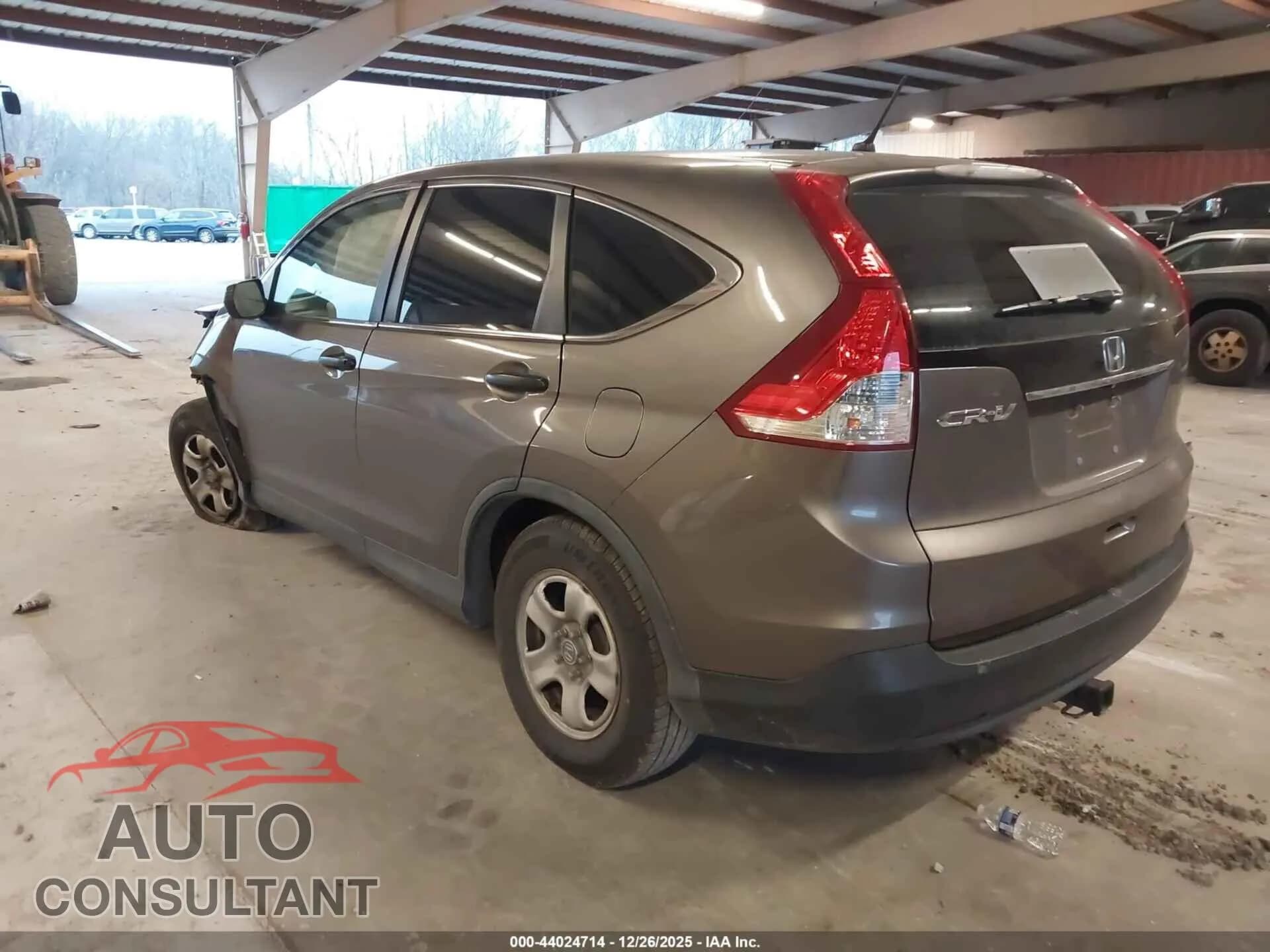 2013 HONDA CR-V Damaged VIN 3CZRM3H36DG708714 – side profile 2013 HONDA CR-V Damaged VIN 3CZRM3H36DG708714 – side profile