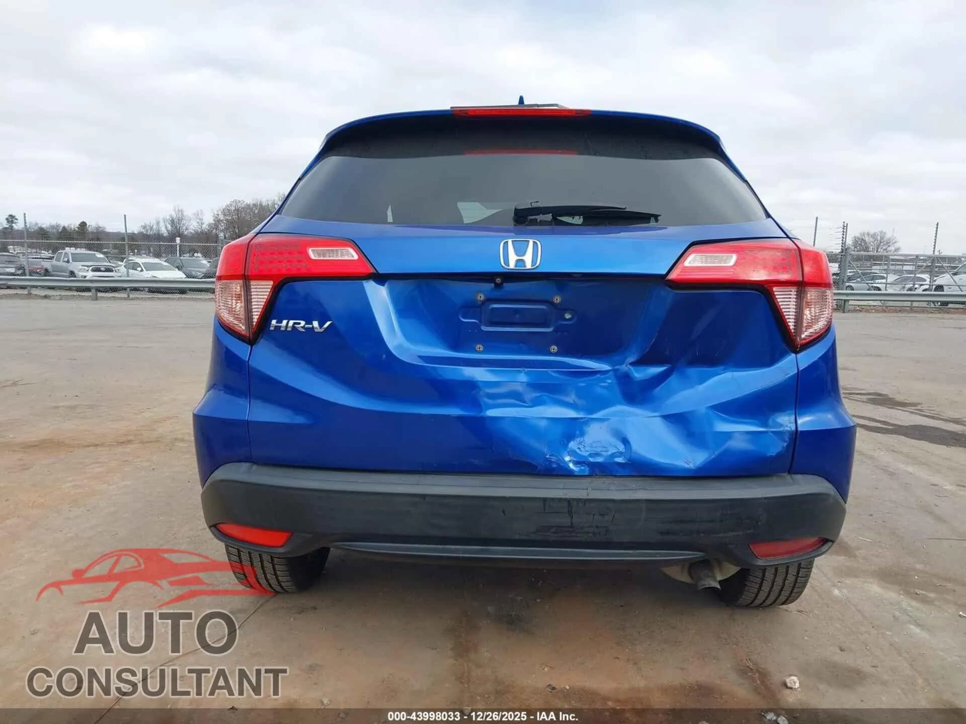 2018 HONDA HR-V Damaged VIN 3CZRU5H50JM715815 – photo 16 2018 HONDA HR-V Damaged VIN 3CZRU5H50JM715815 – photo 16