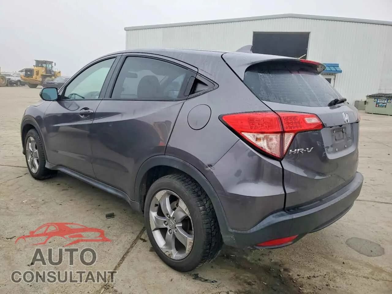 2018 HONDA HR-V Damaged VIN 3CZRU6H30JG719642 – rear exterior 2018 HONDA HR-V Damaged VIN 3CZRU6H30JG719642 – rear exterior
